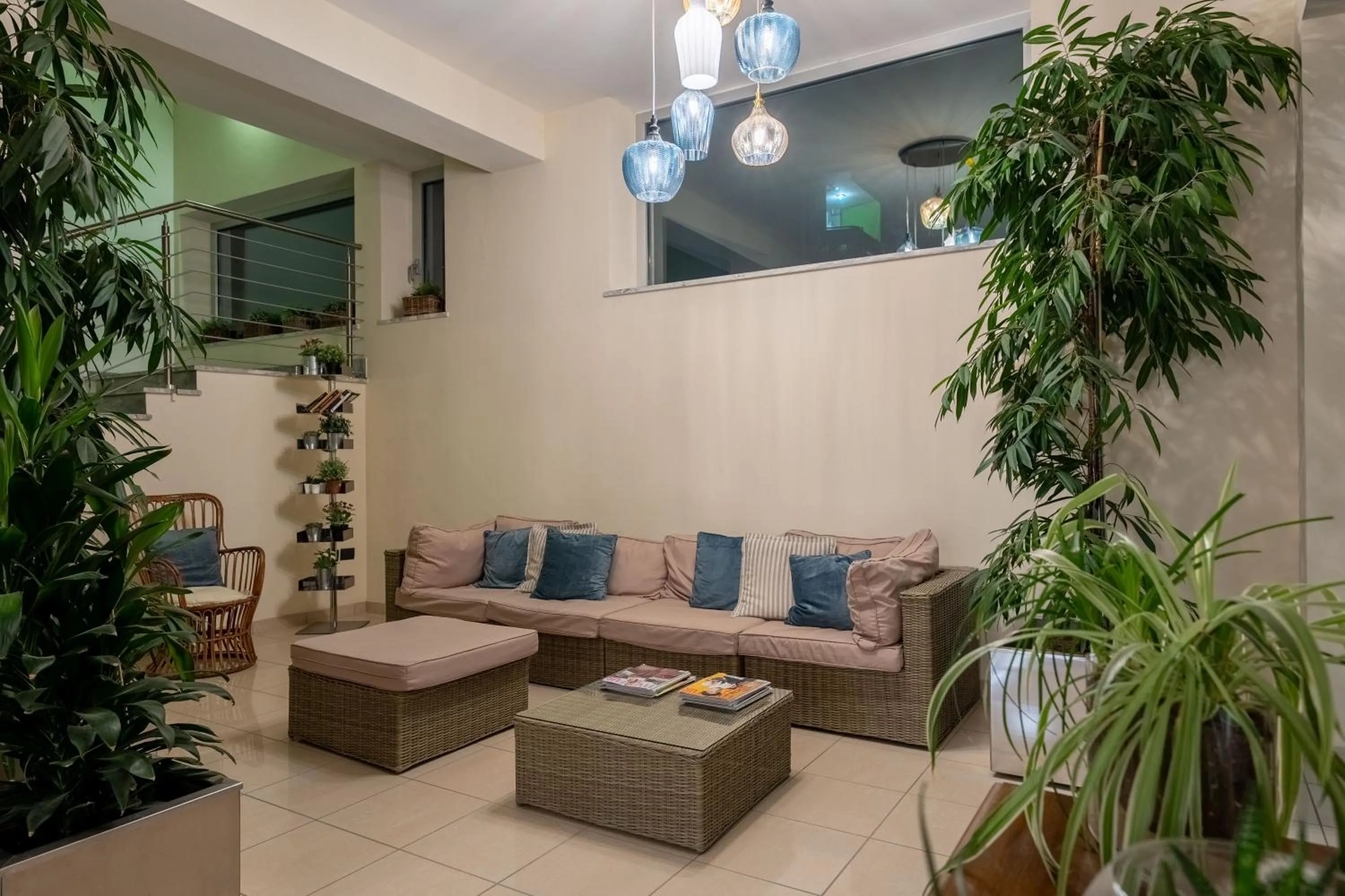 Lobby or reception in Hotel La Pineta