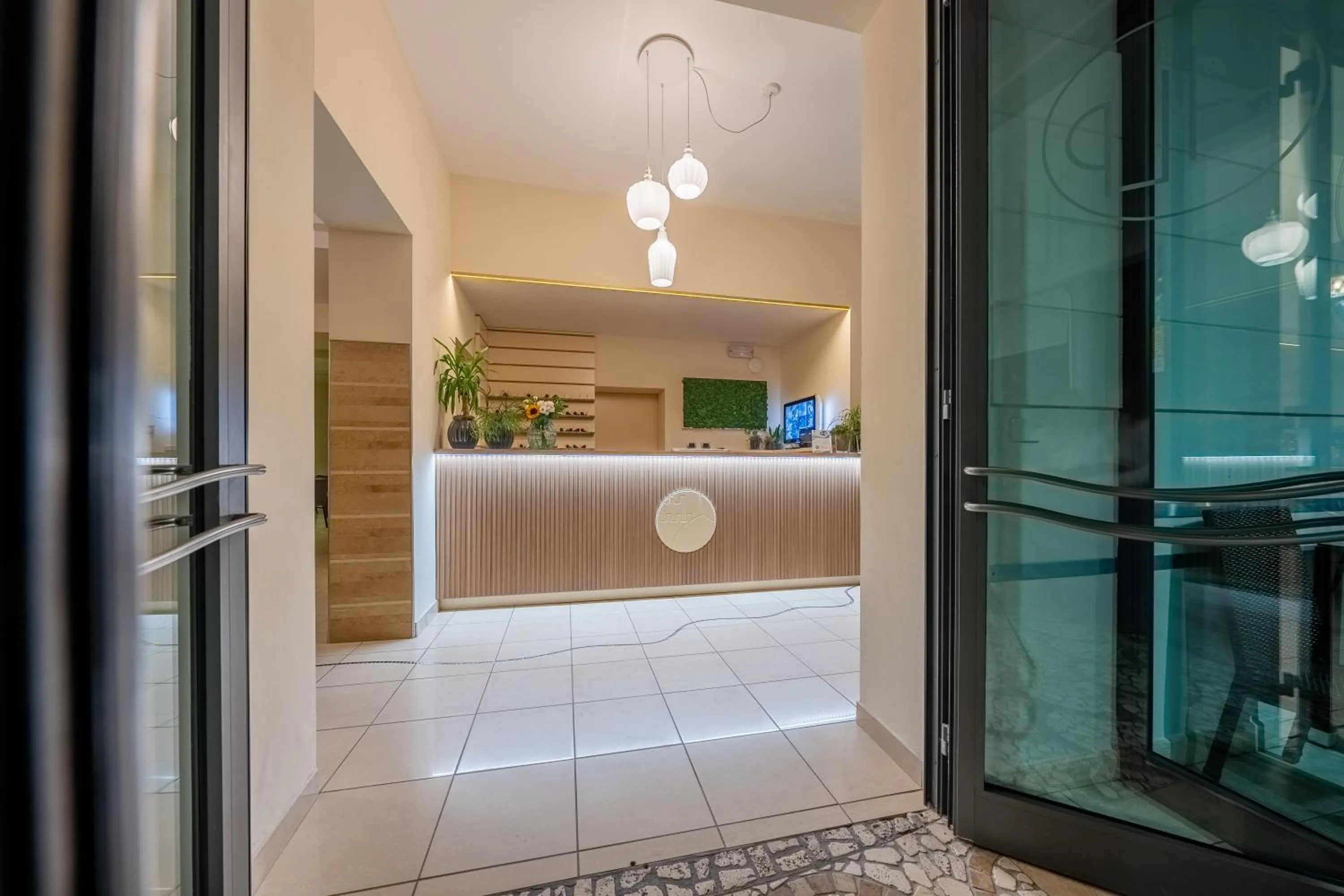 Lobby or reception in Hotel La Pineta