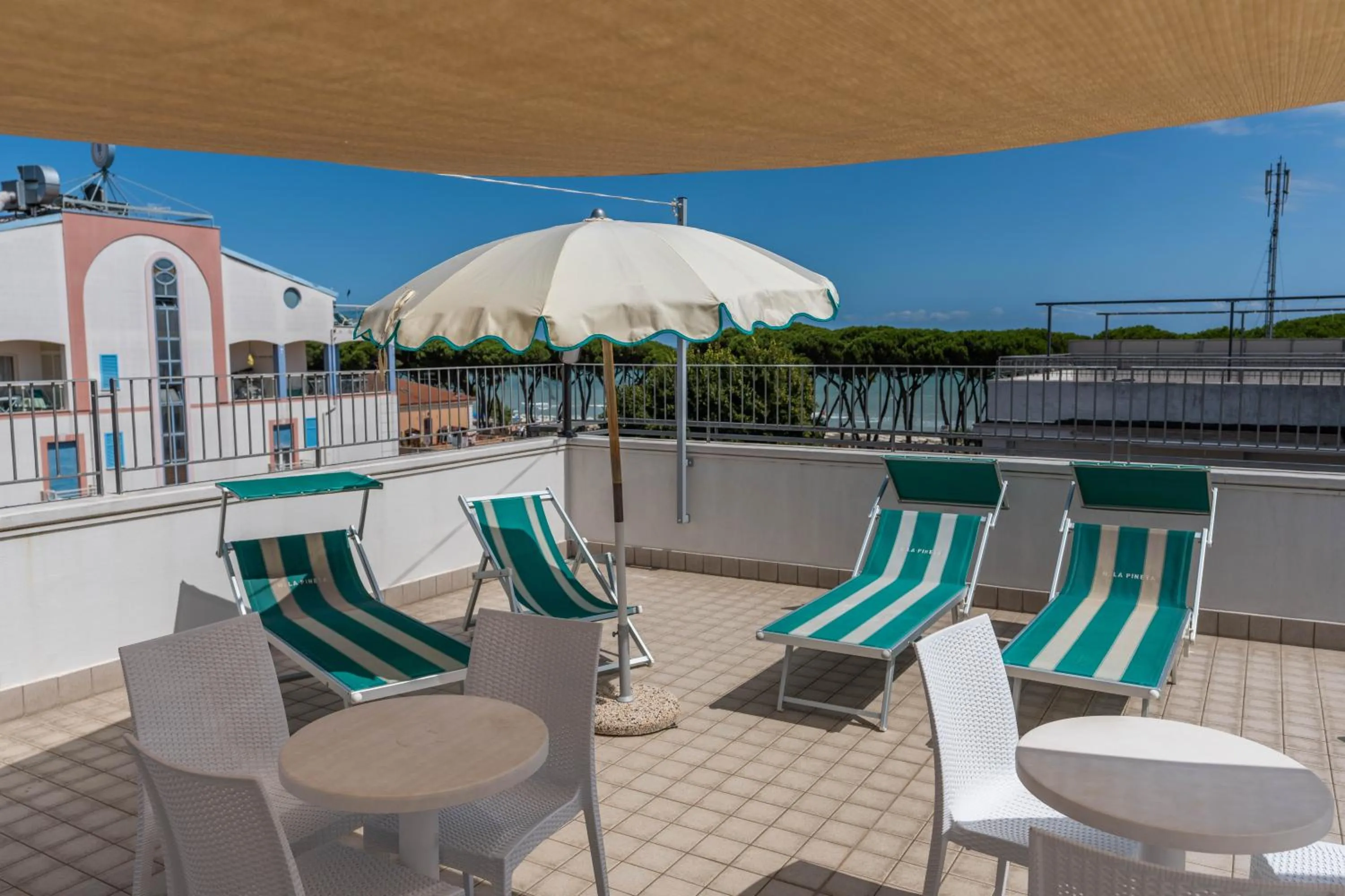 Solarium in Hotel La Pineta