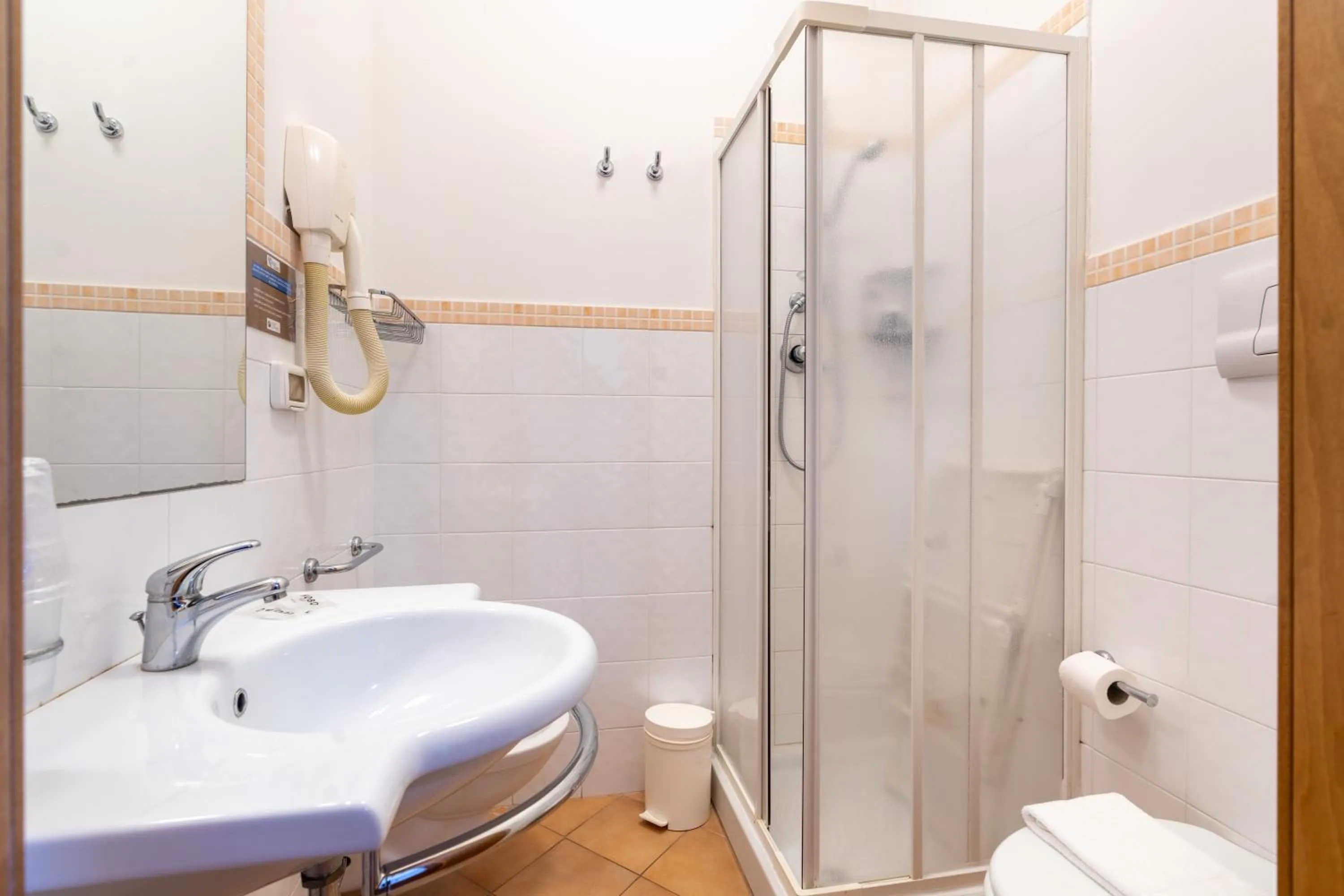 Bathroom in Hotel La Pineta