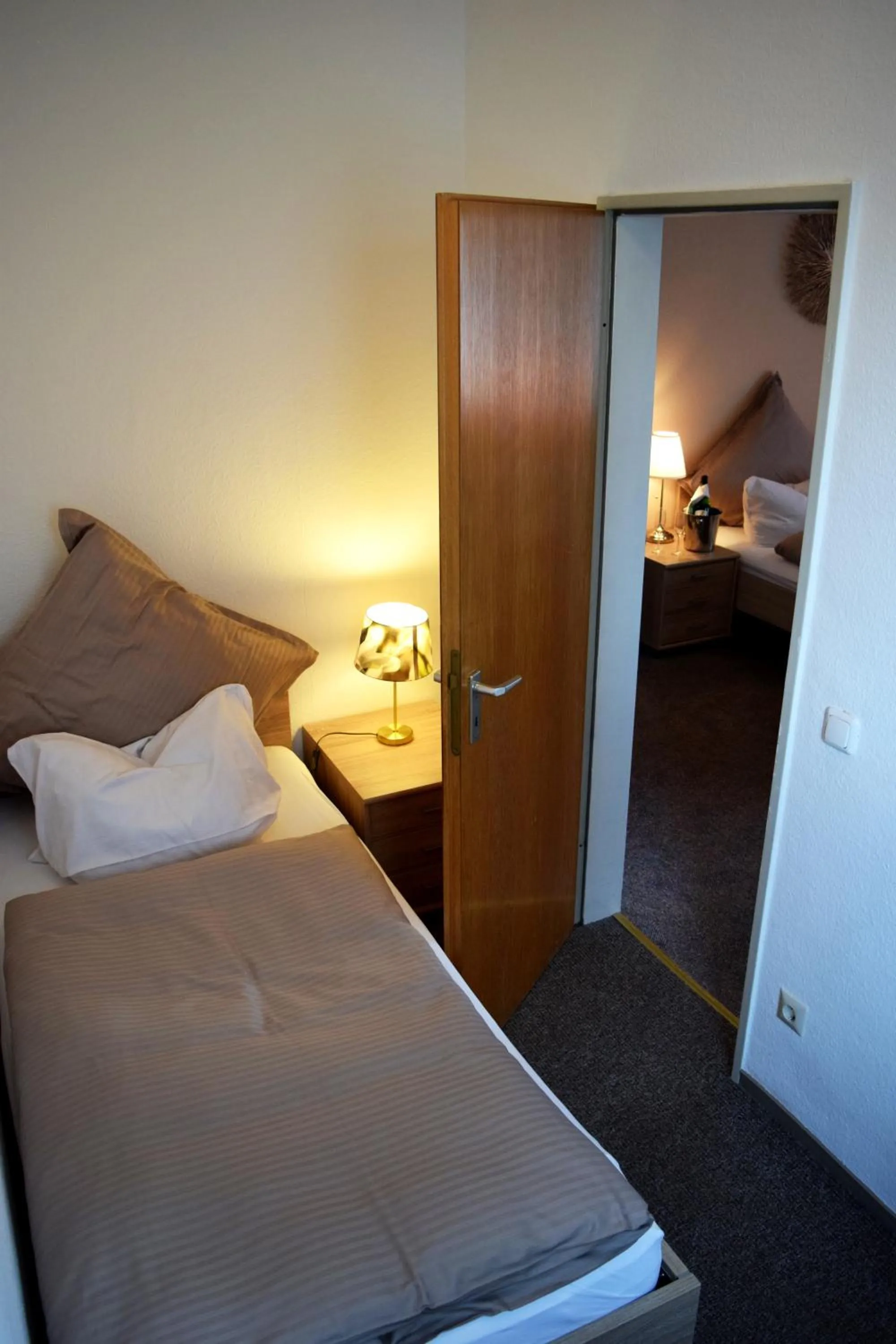 Bed in Hotel- Restaurant Kerzan´s