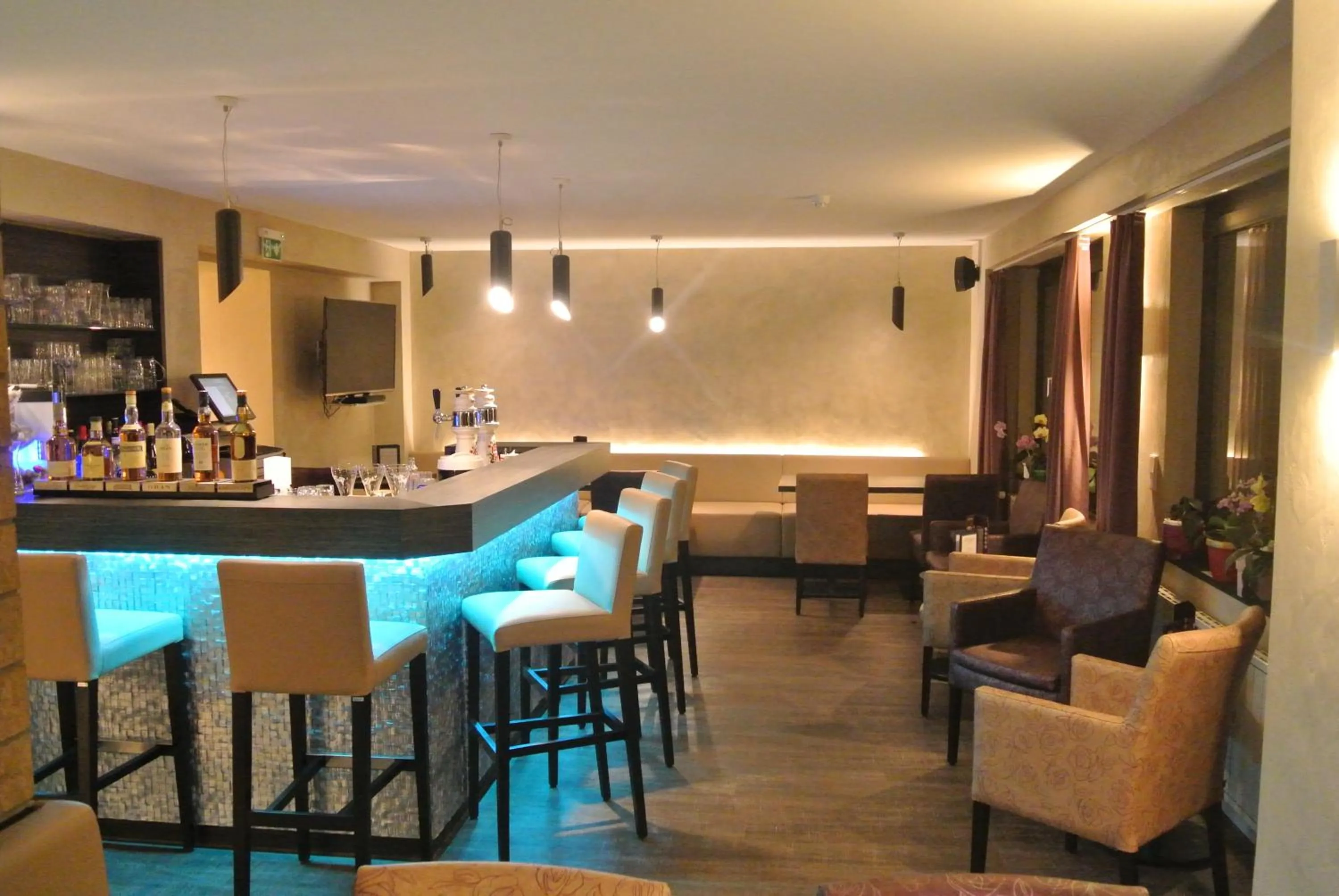 Lounge or bar in Hotel Saint Fiacre