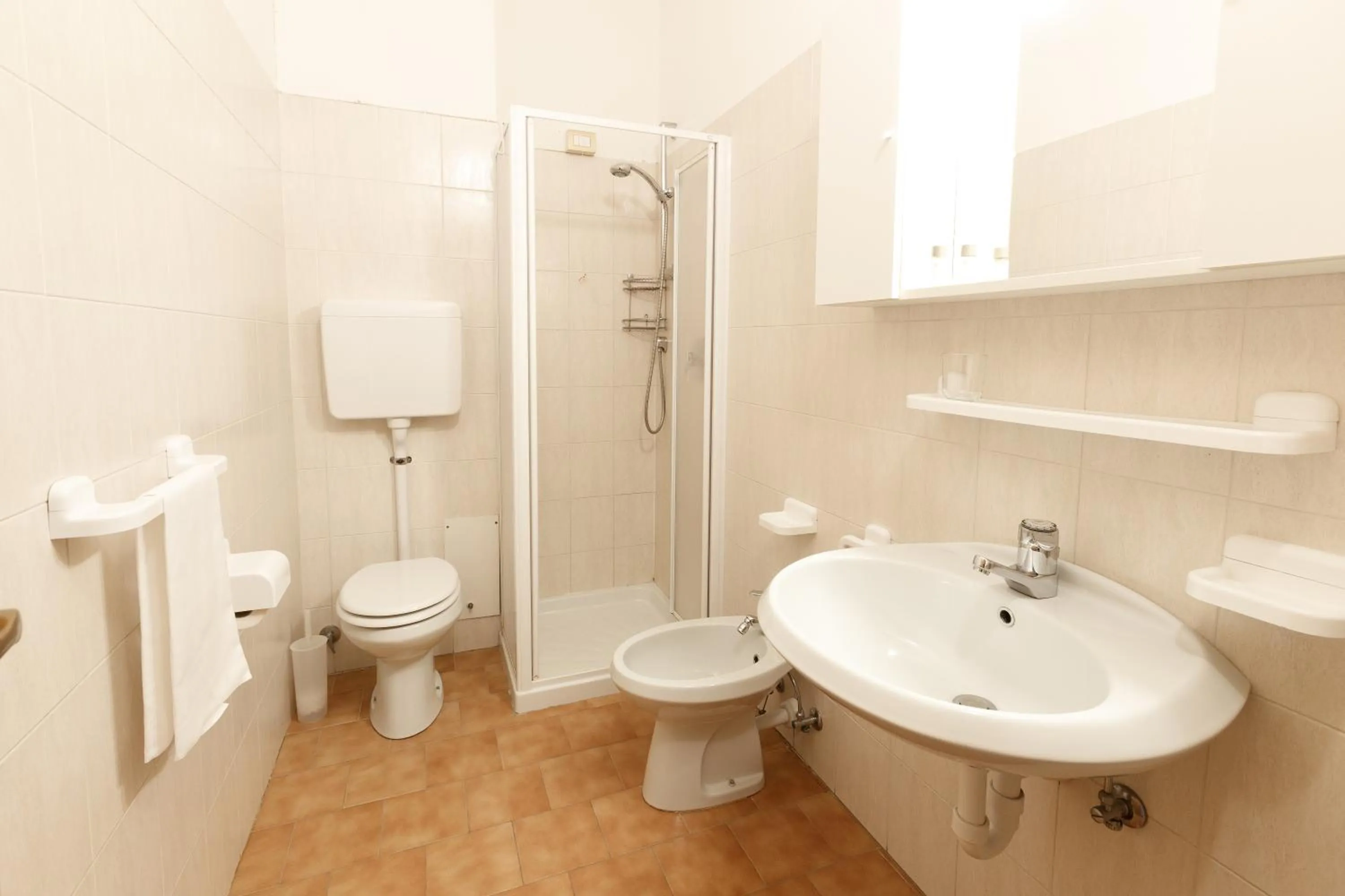 Shower in La Villa Feleit