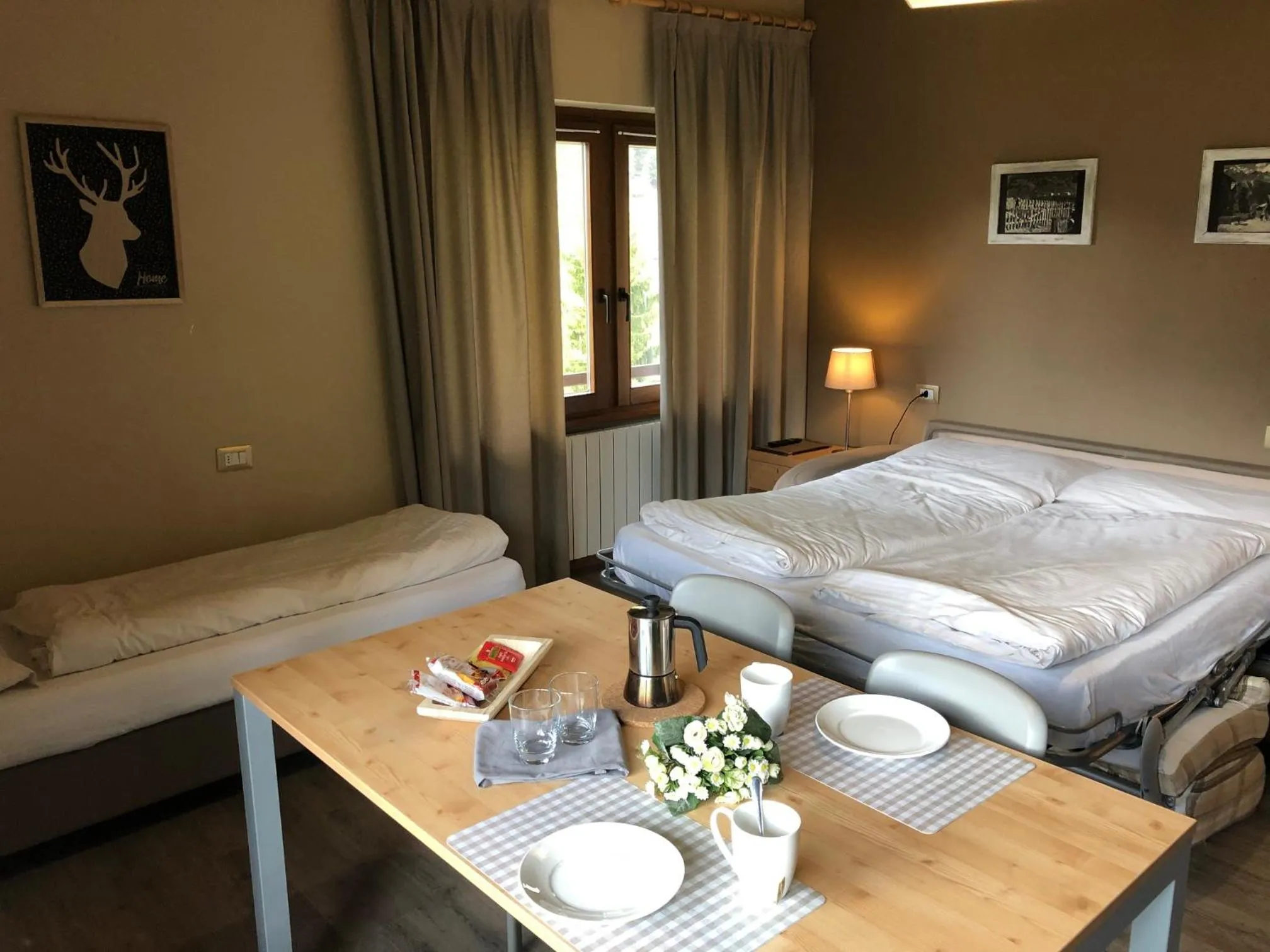 Bed in La Villa Feleit