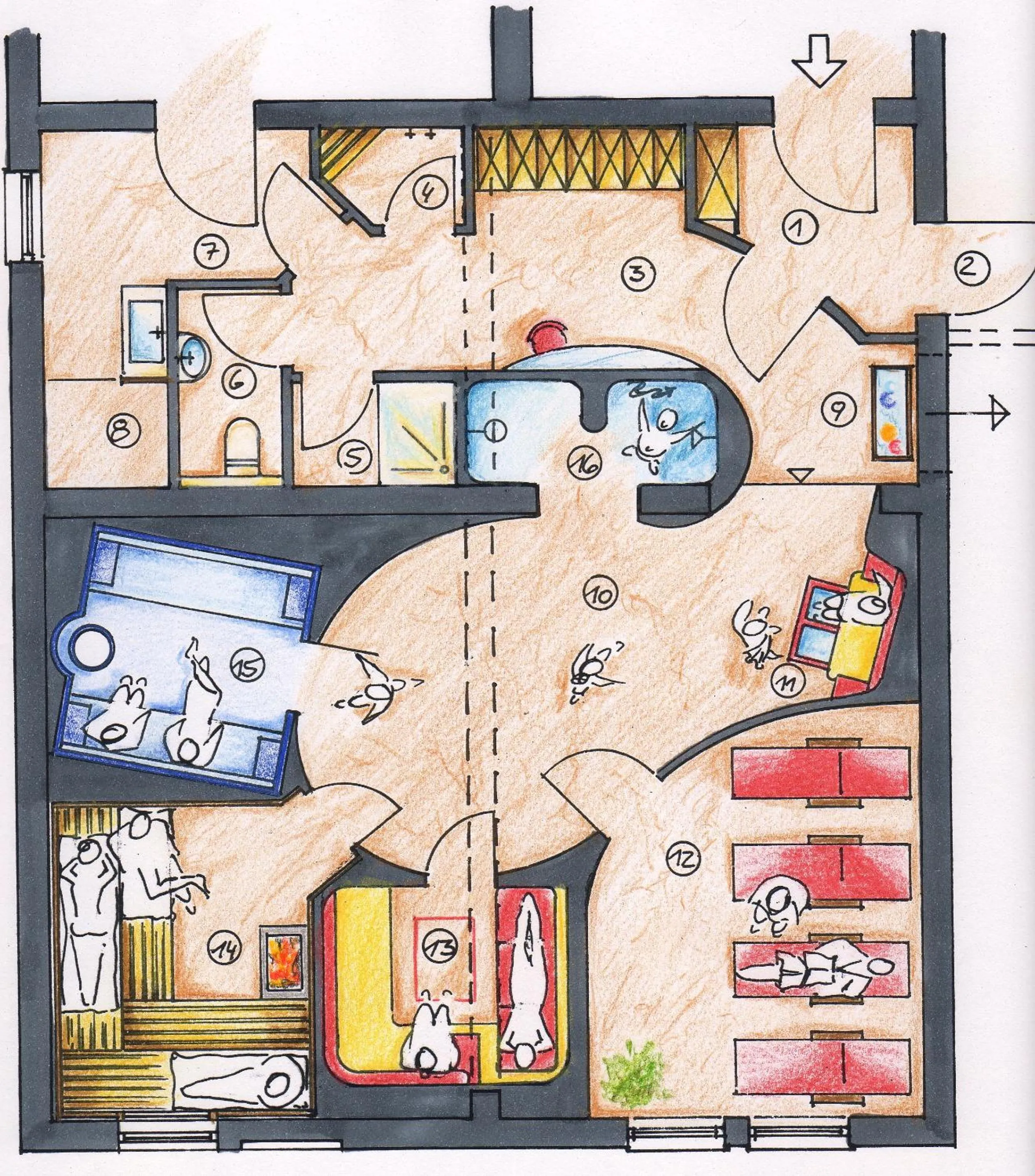 Sauna in Hotel-Restaurant Dimmer - Mullerthal