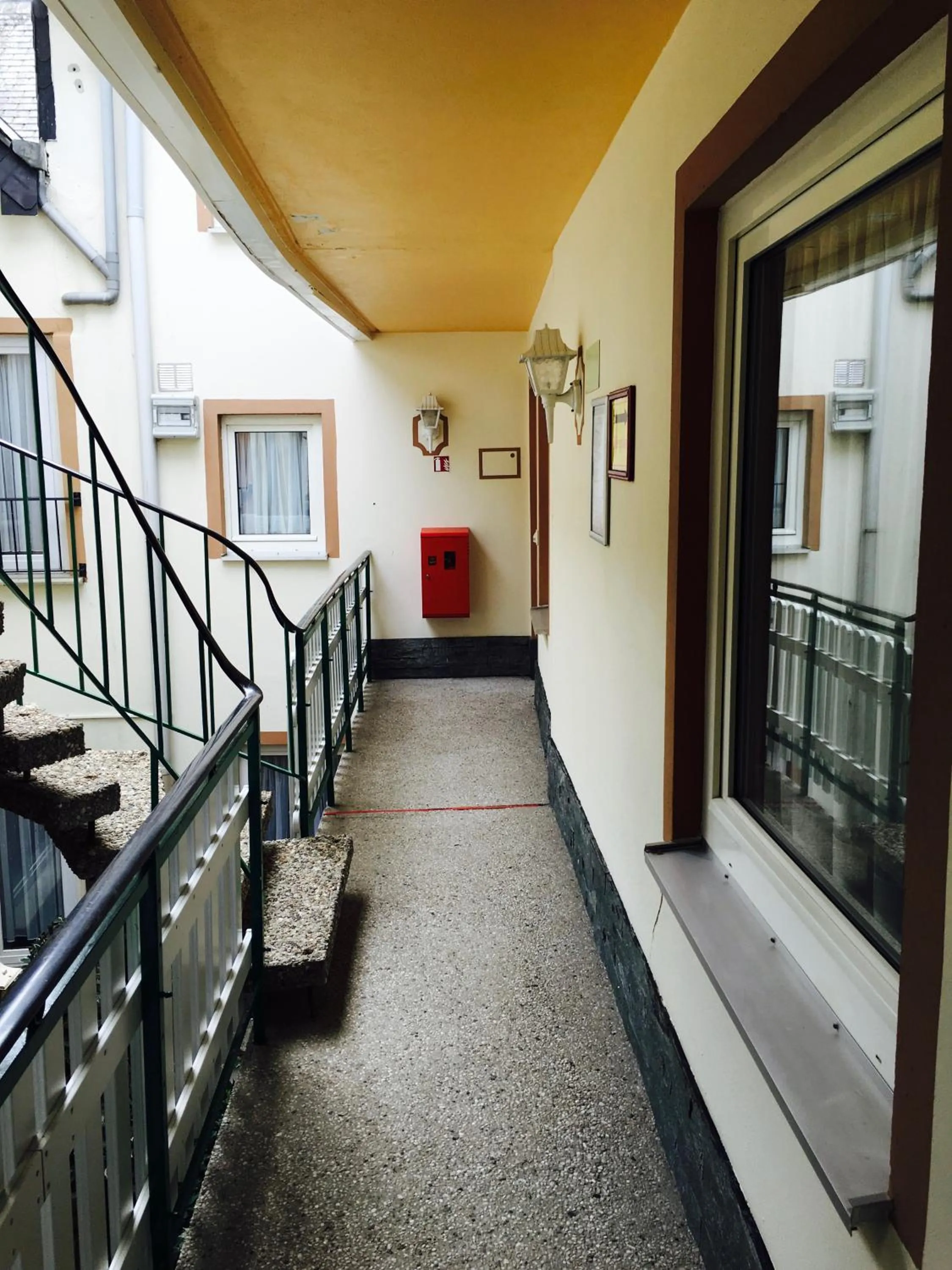 Patio in Bed & Breakfast du Château