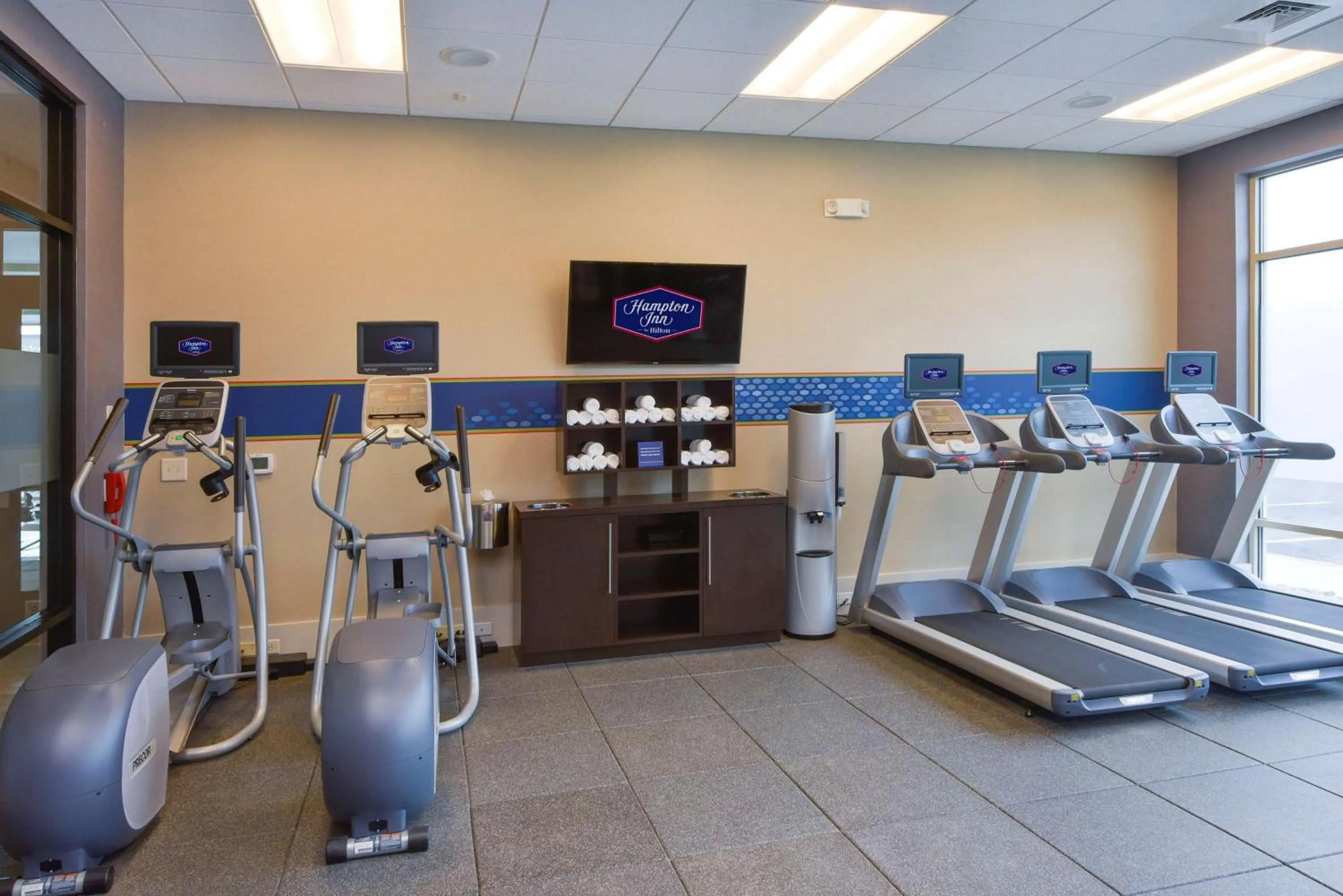 Fitness centre/facilities in Hampton Inn Lumberton, NC