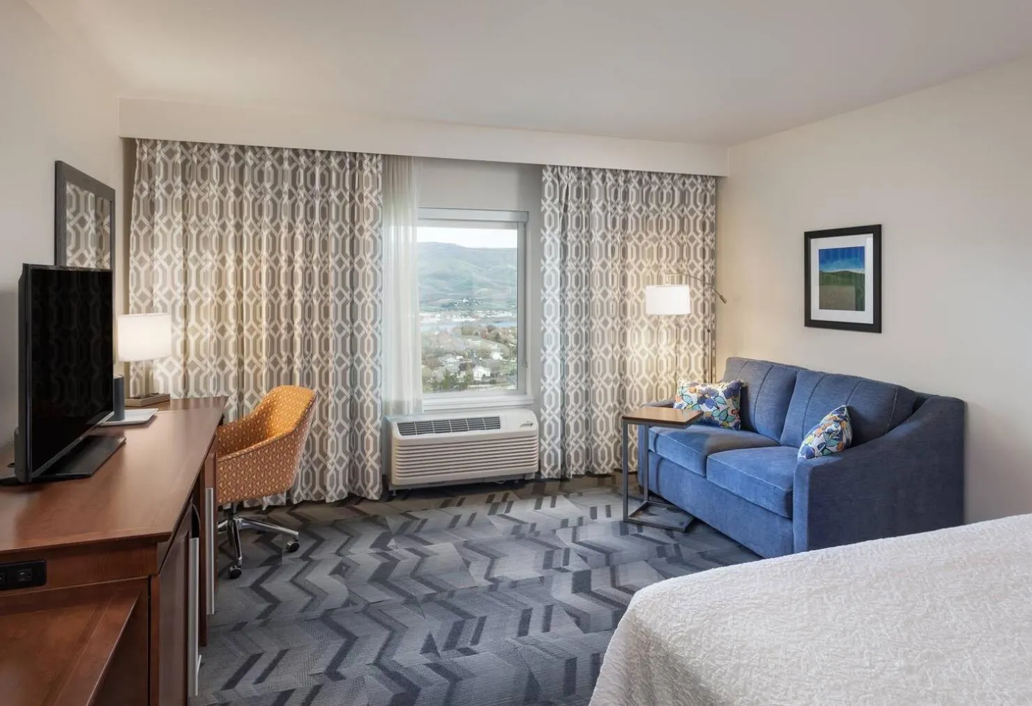 Bed in Hampton Inn Lewiston, ID