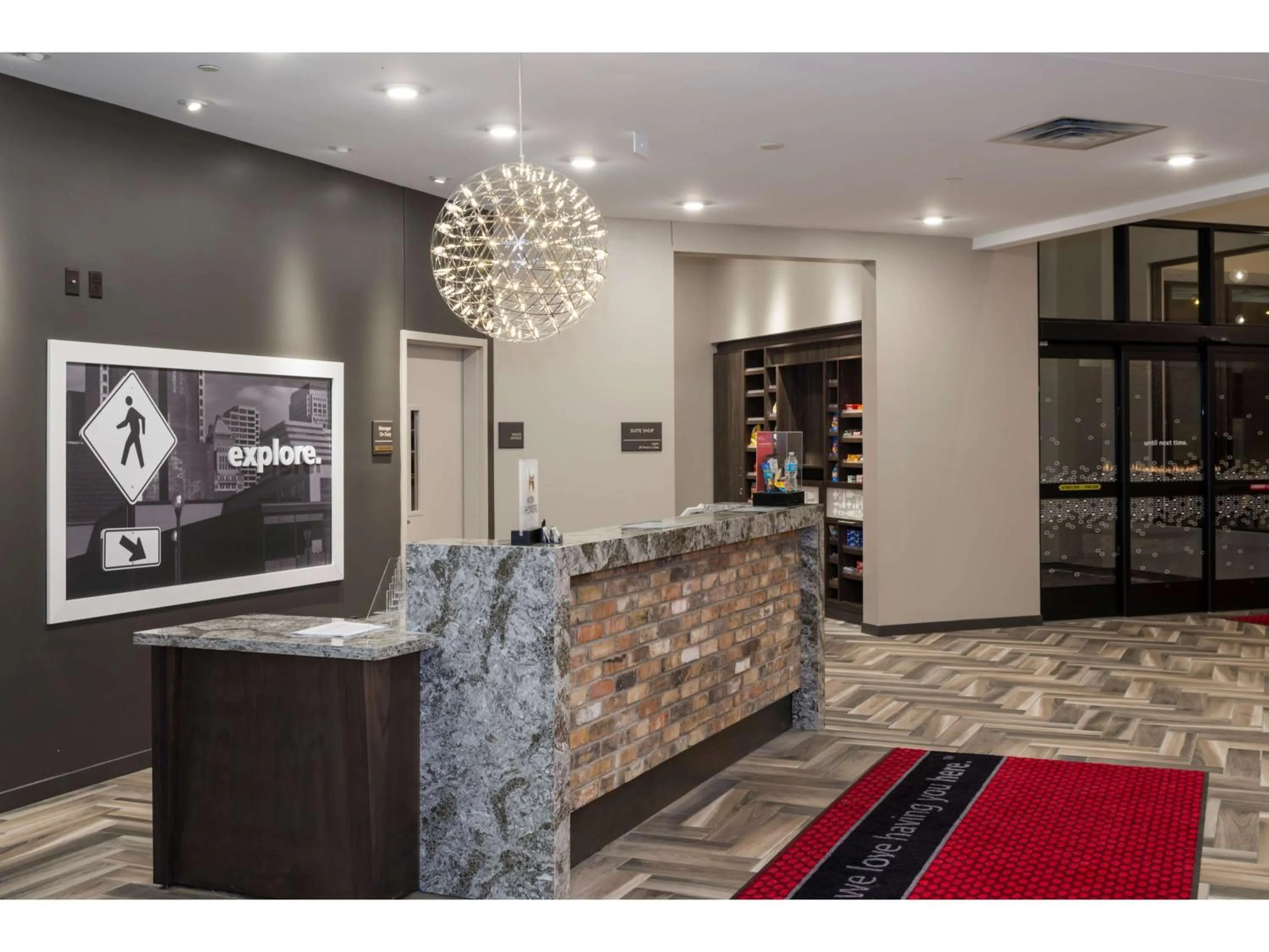 Lobby or reception in Hampton Inn and Suites Minneapolis University Area, MN