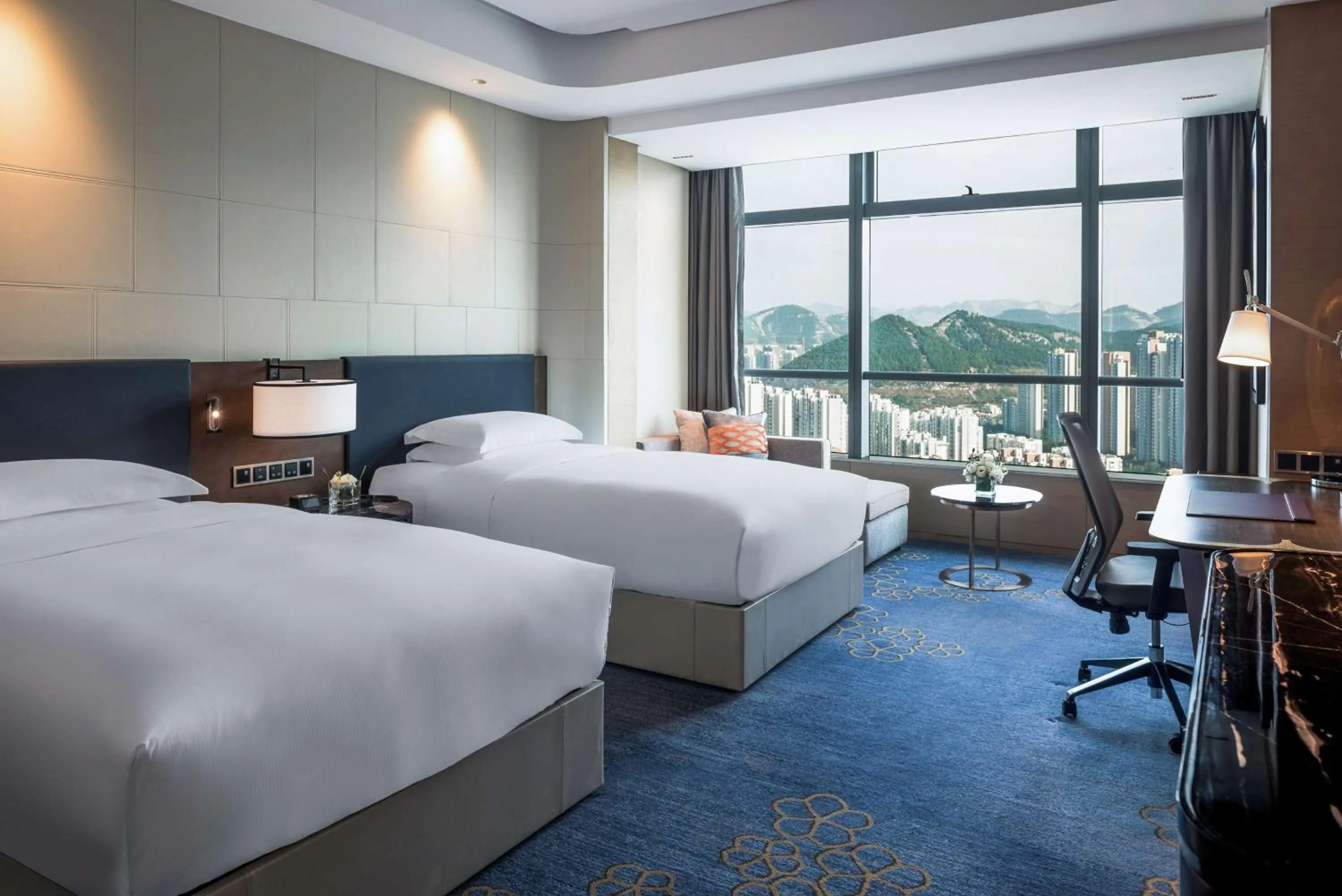 Bedroom, Bed in Hilton Jinan South Hotel & Residences