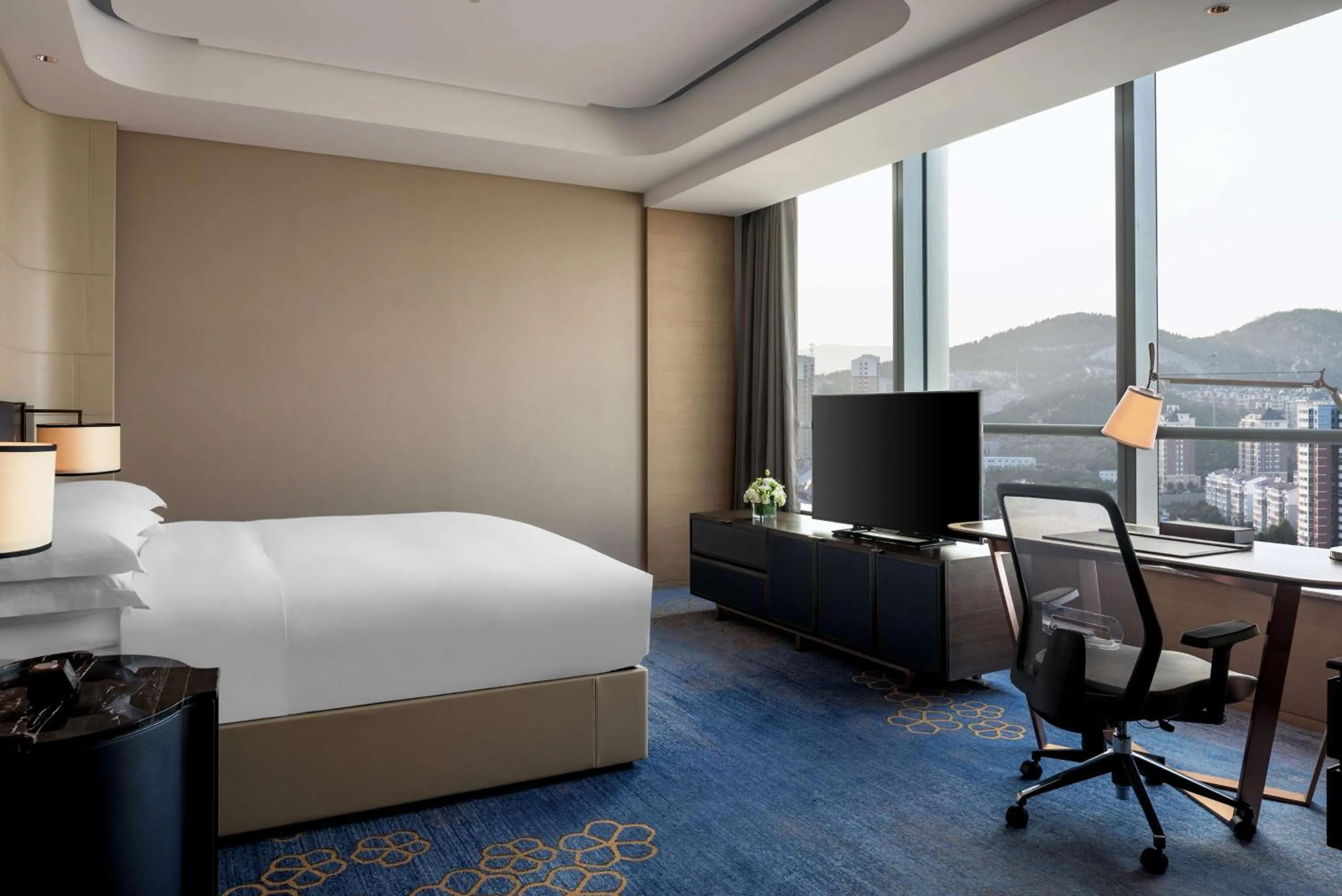 Bedroom, Bed in Hilton Jinan South Hotel & Residences
