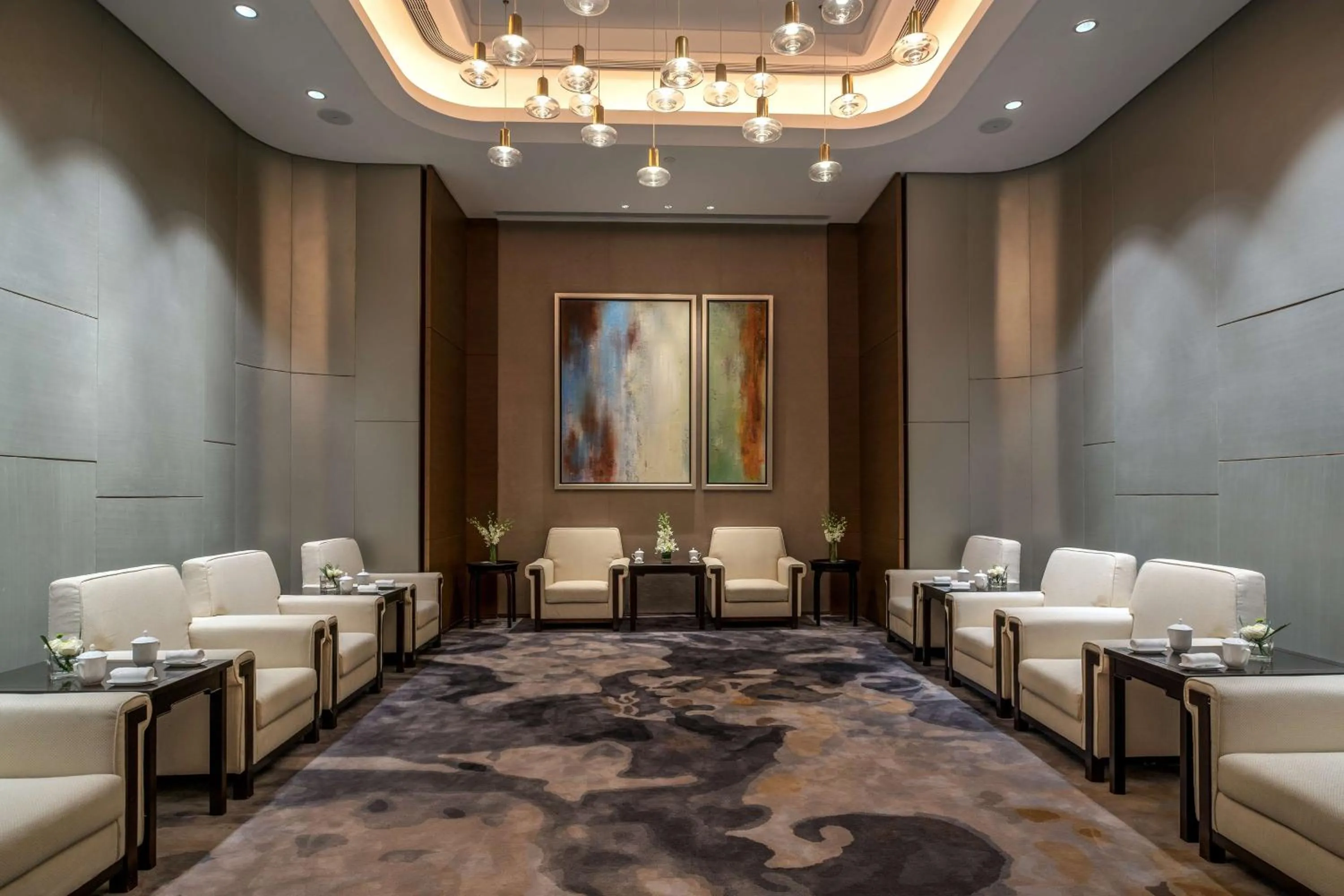 Meeting/conference room in Hilton Jinan South Hotel & Residences