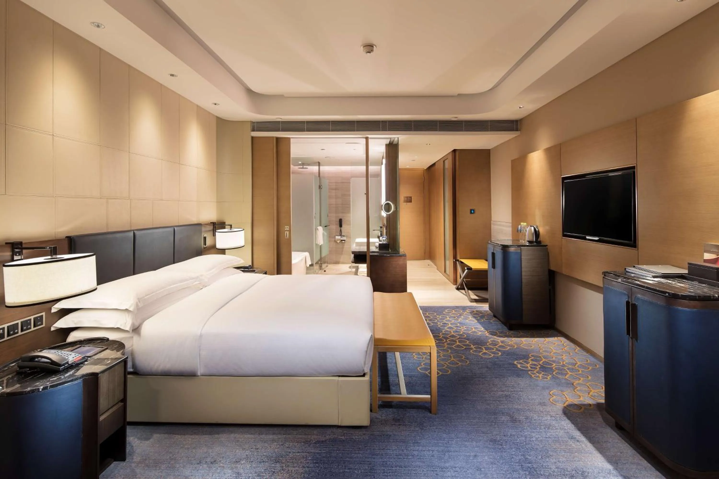 Bedroom, Bed in Hilton Jinan South Hotel & Residences