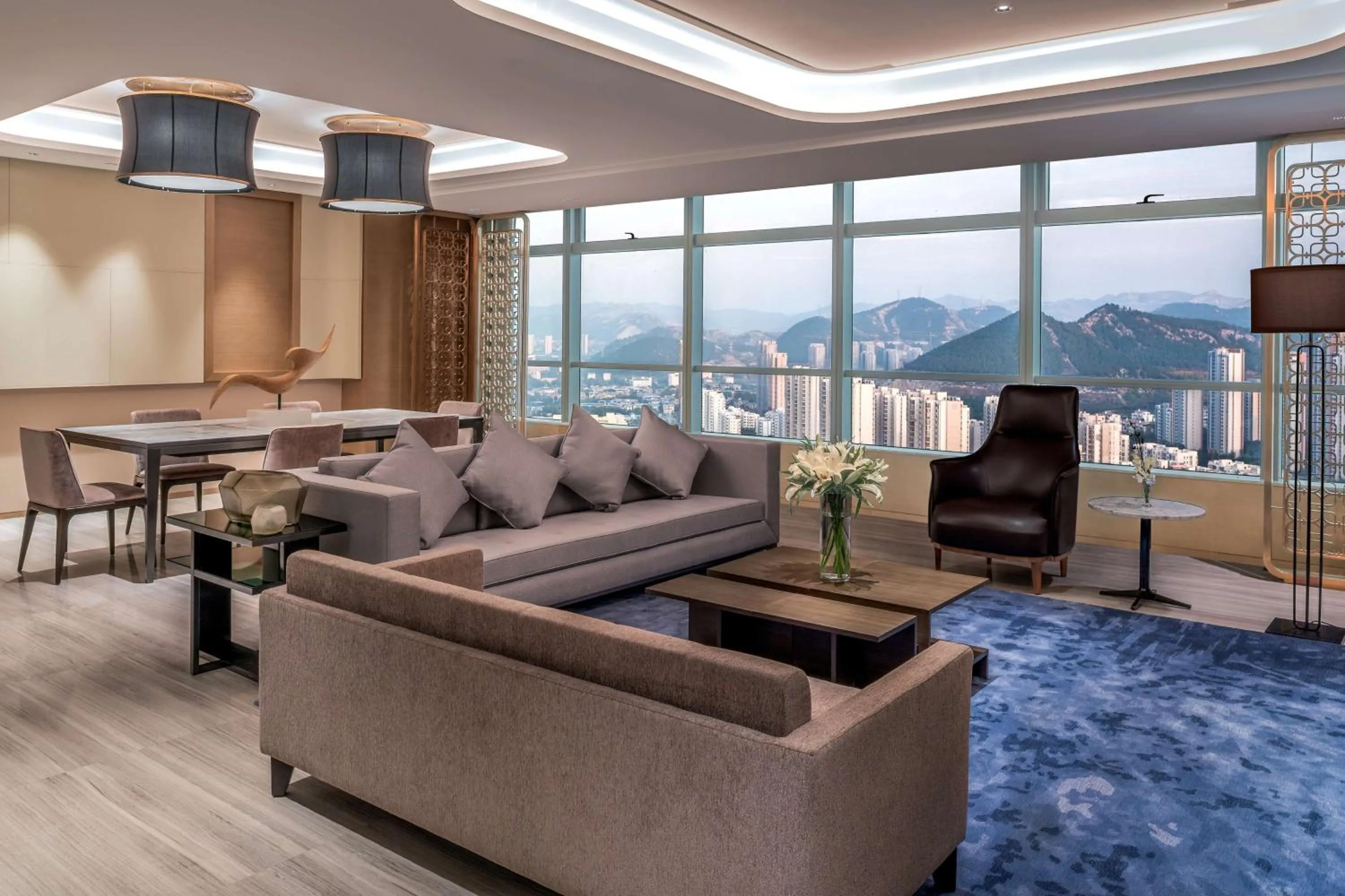 Living room in Hilton Jinan South Hotel & Residences