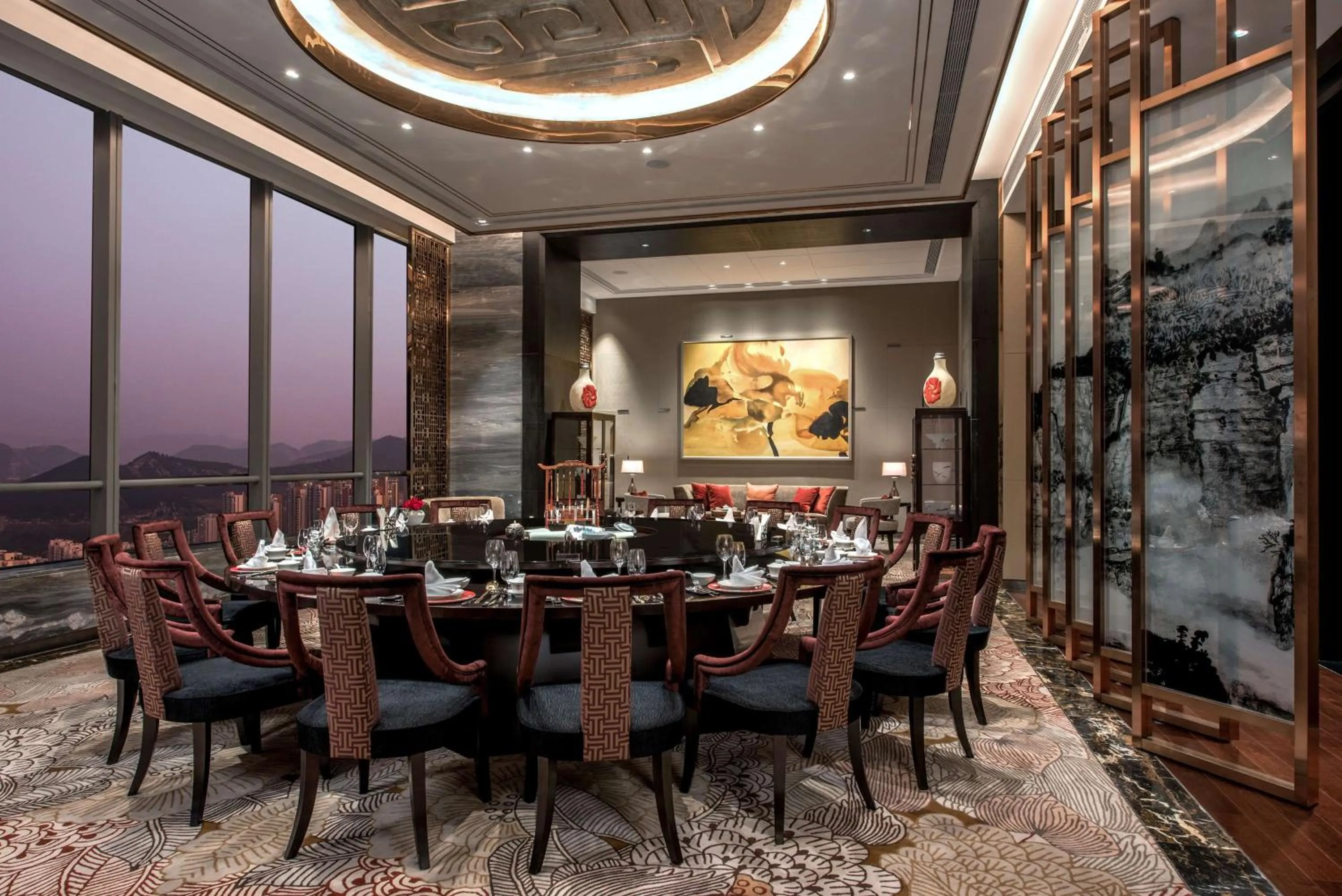 Restaurant/places to eat in Hilton Jinan South Hotel & Residences
