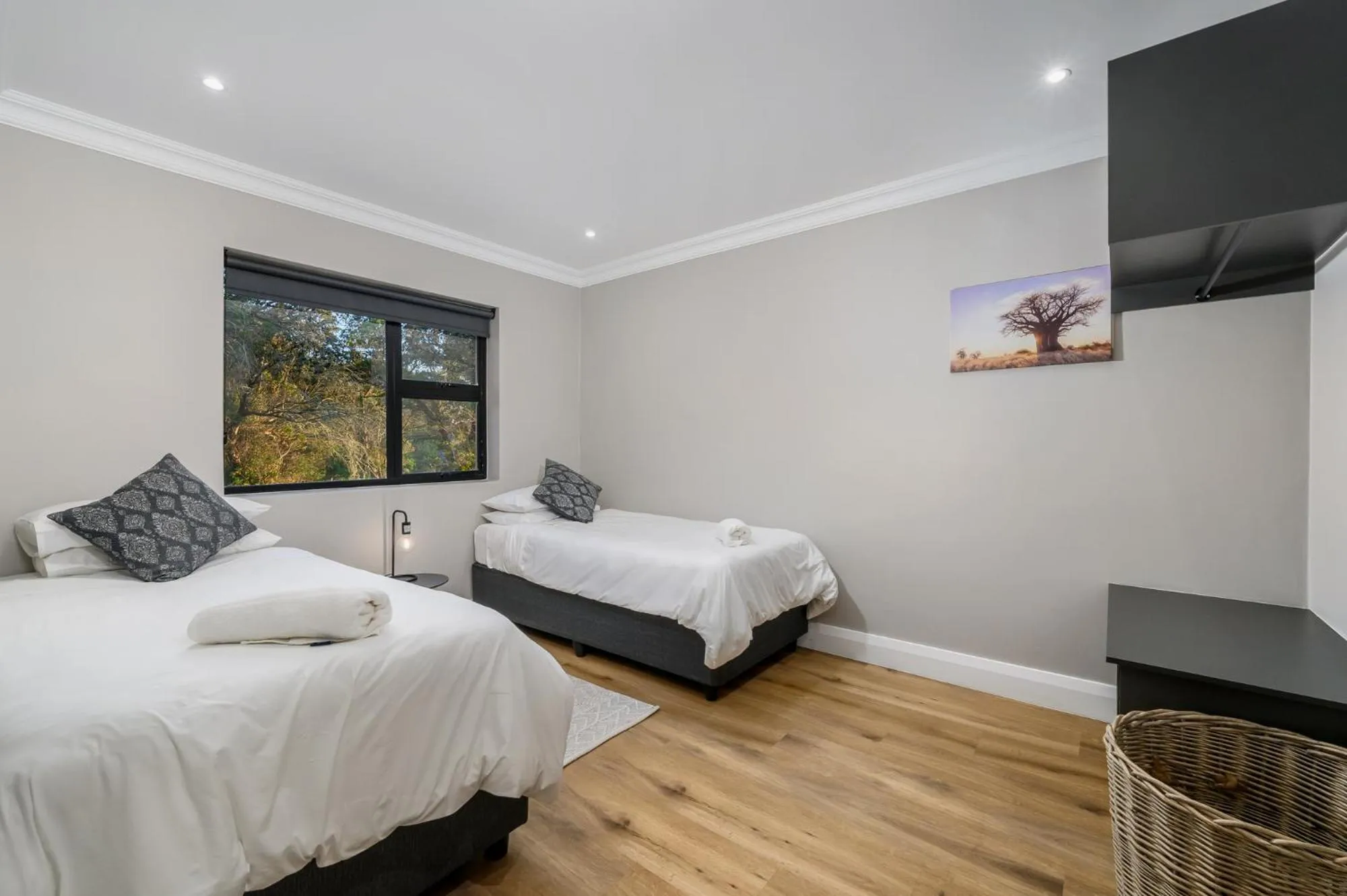 Bedroom, Bed in Kragga Kamma Game Park