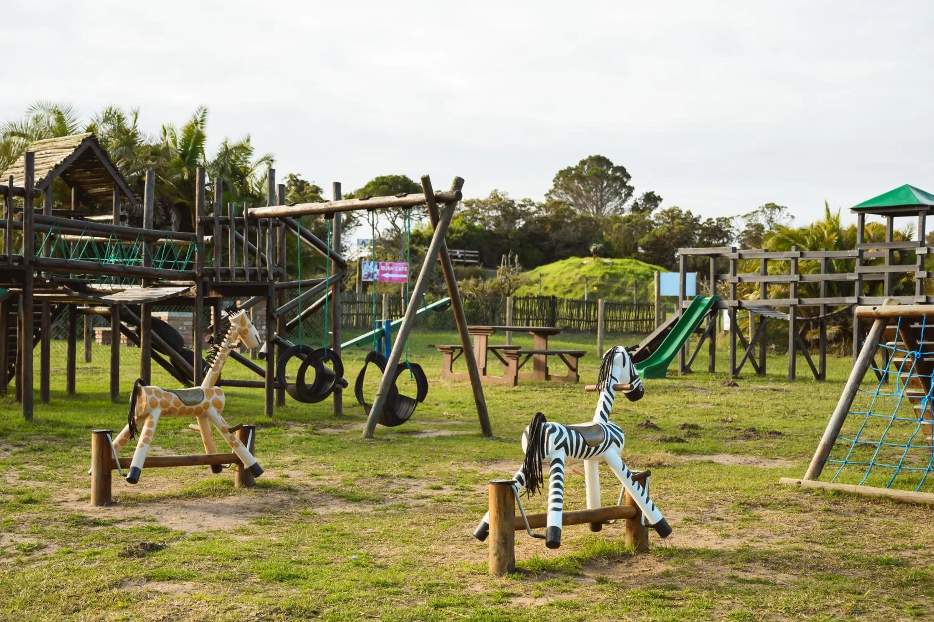 Children play ground in Kragga Kamma Game Park