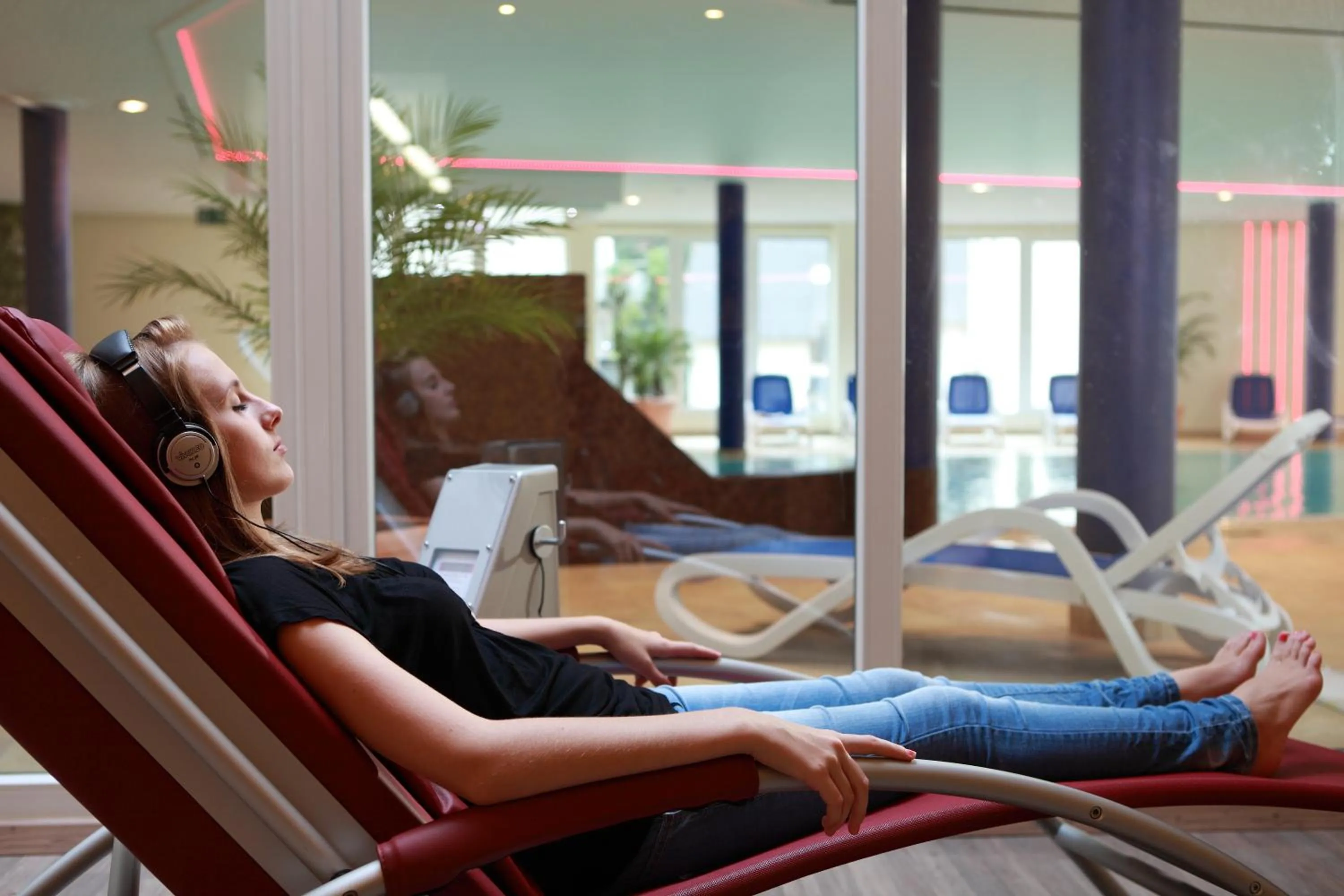 Spa and wellness centre/facilities in Hotel Belle Vue