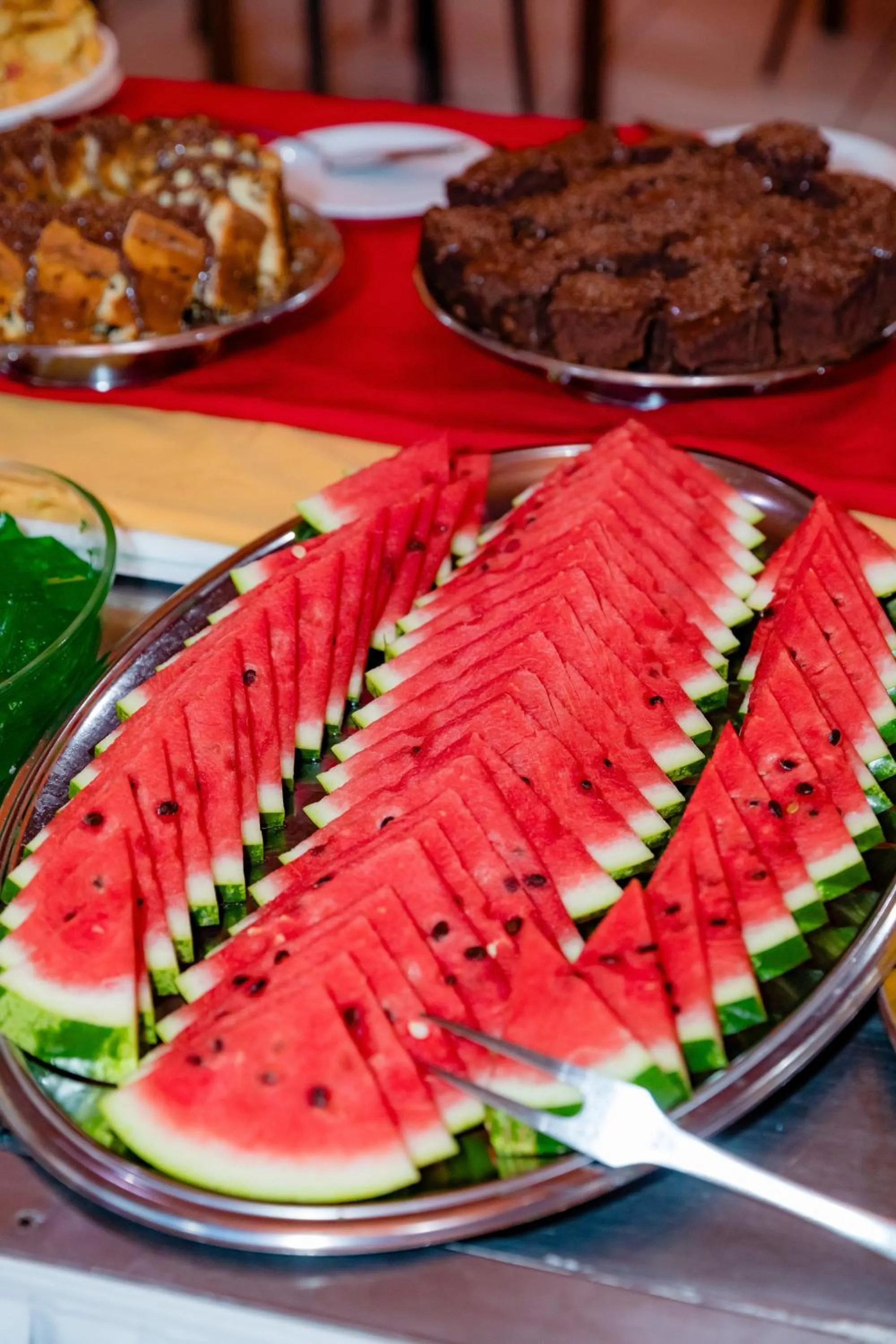 Buffet breakfast in Hotel Casa Blanca Porto Seguro