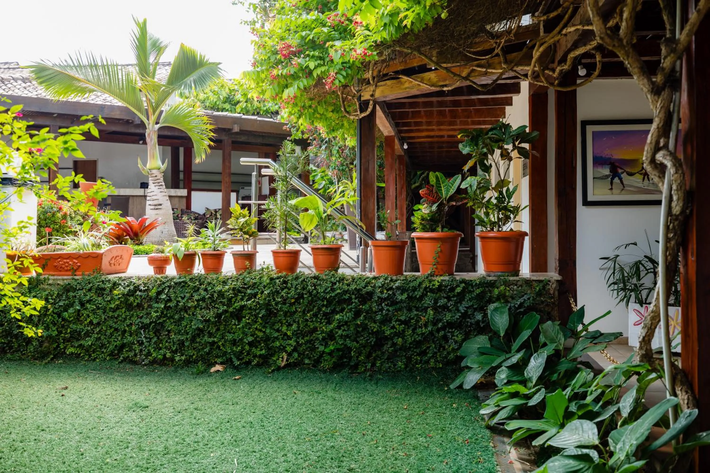 Property building in Hotel Casa Blanca Porto Seguro