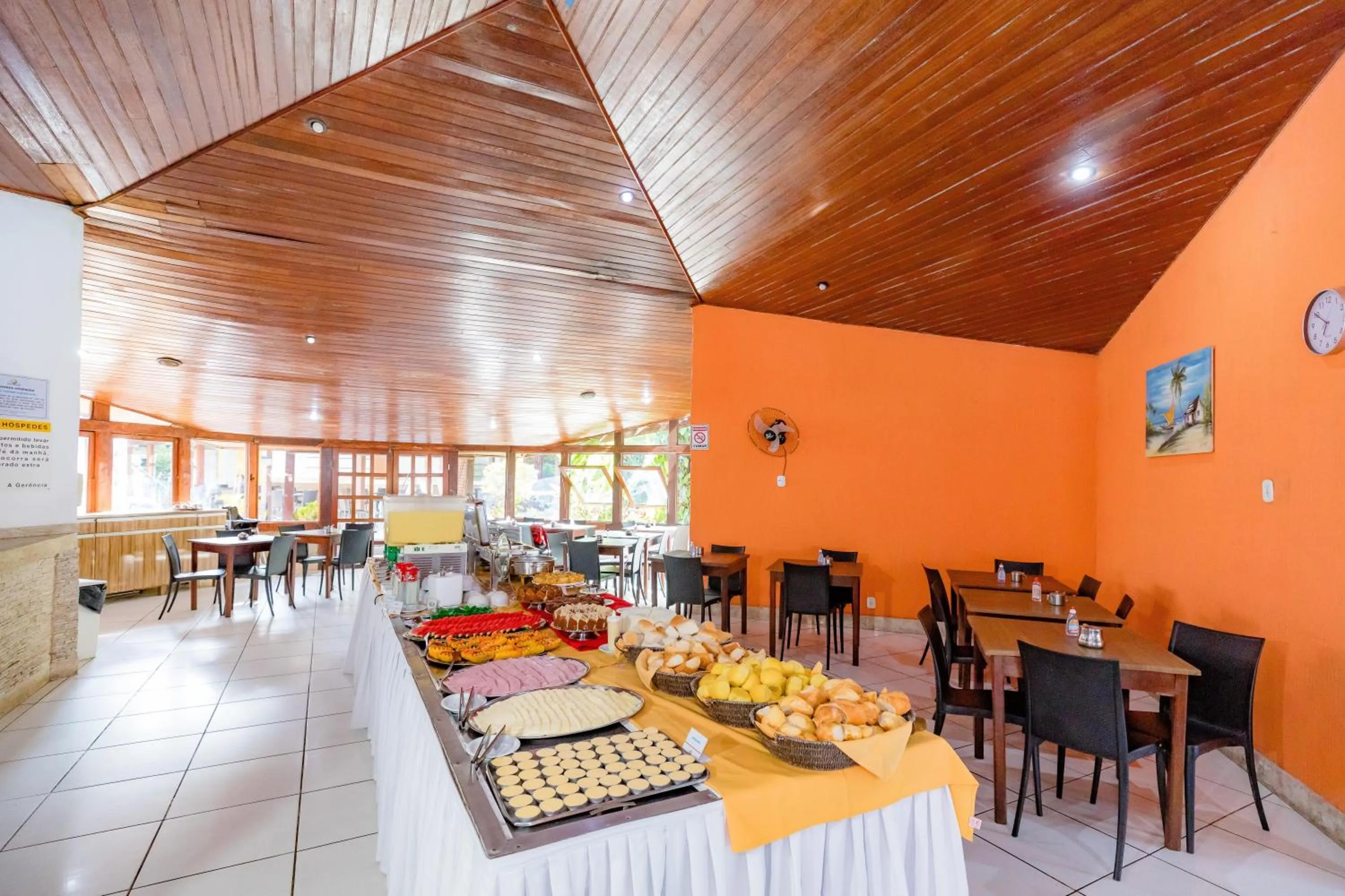 Breakfast in Hotel Casa Blanca Porto Seguro