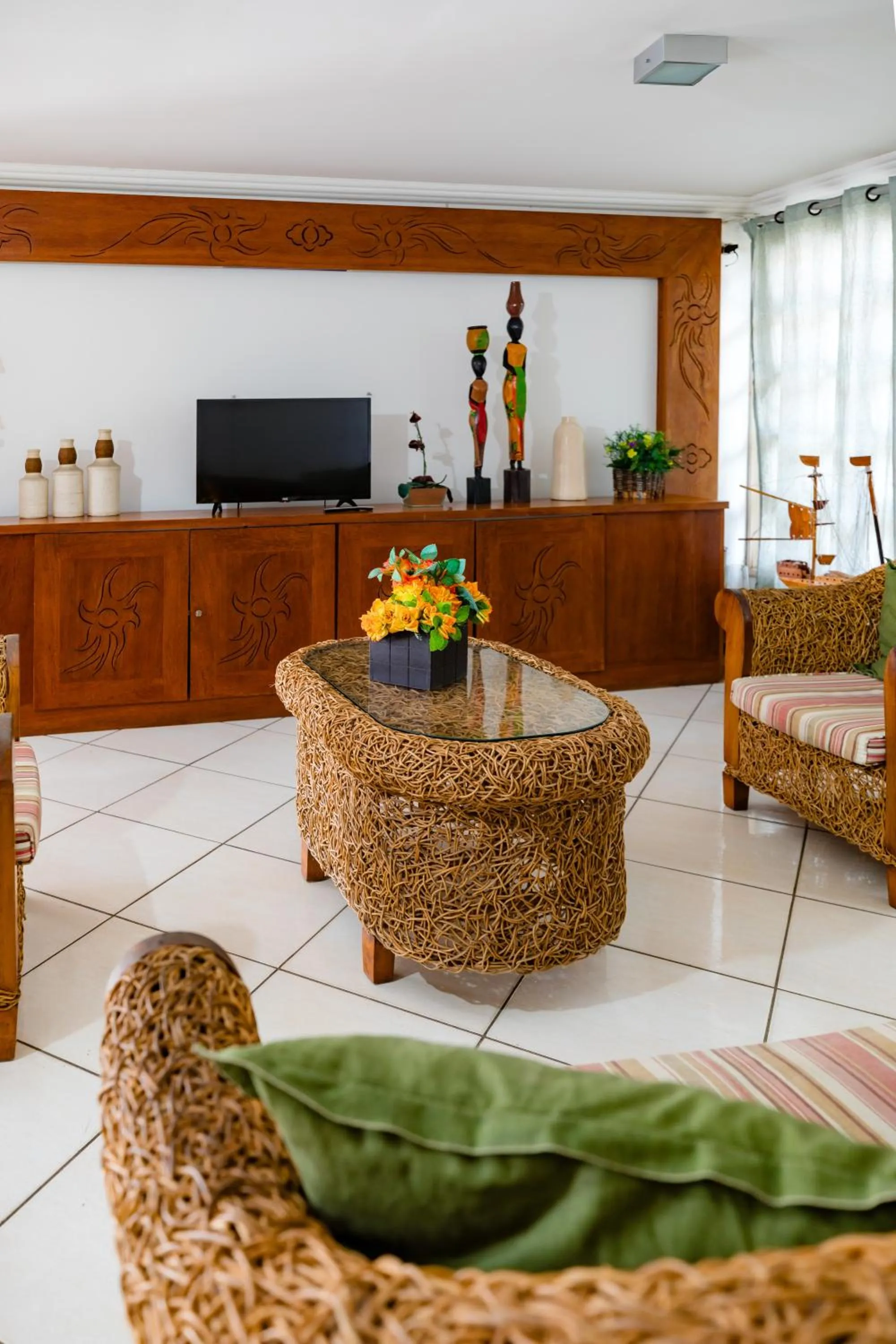 Living room in Hotel Casa Blanca Porto Seguro
