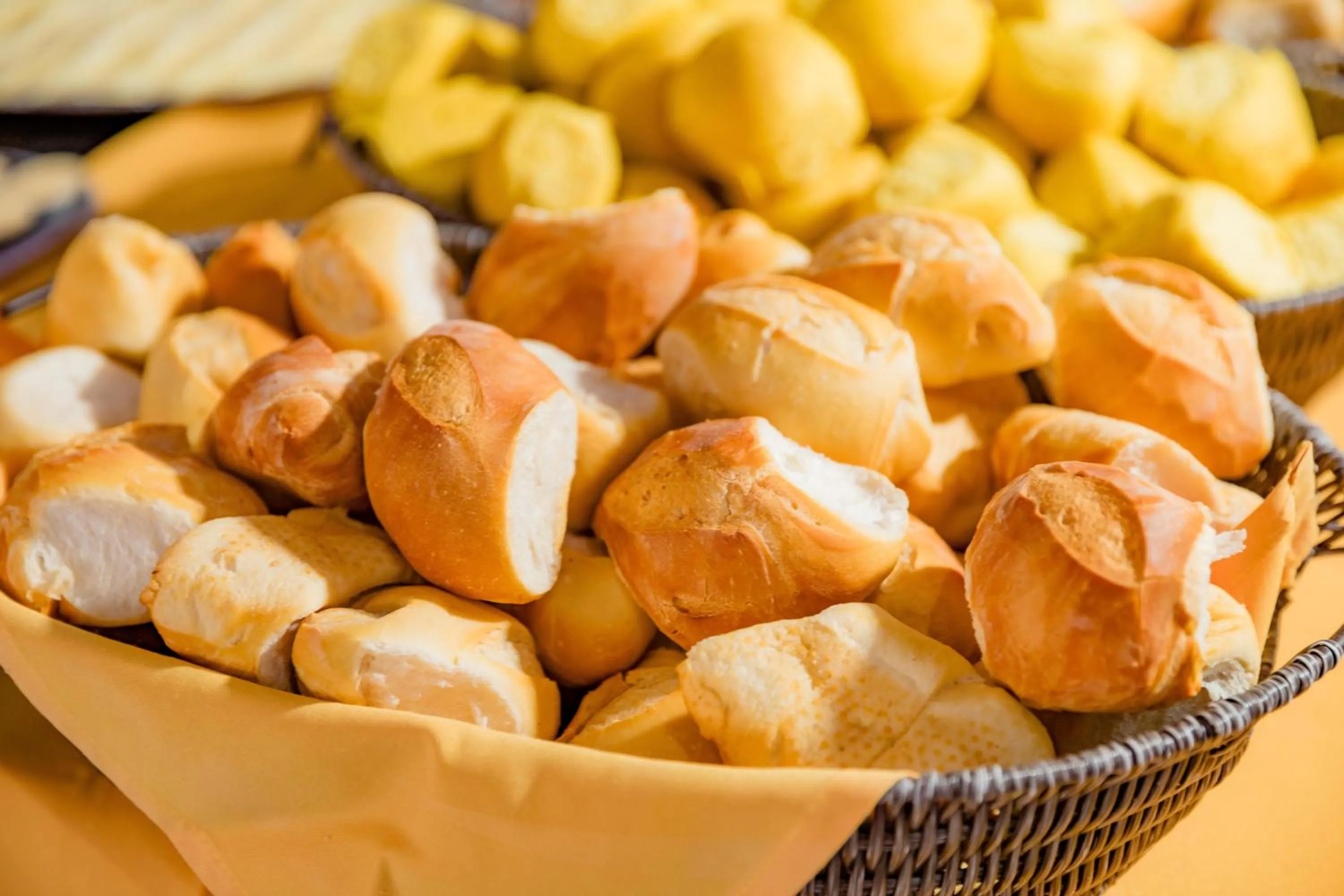 Buffet breakfast in Hotel Casa Blanca Porto Seguro