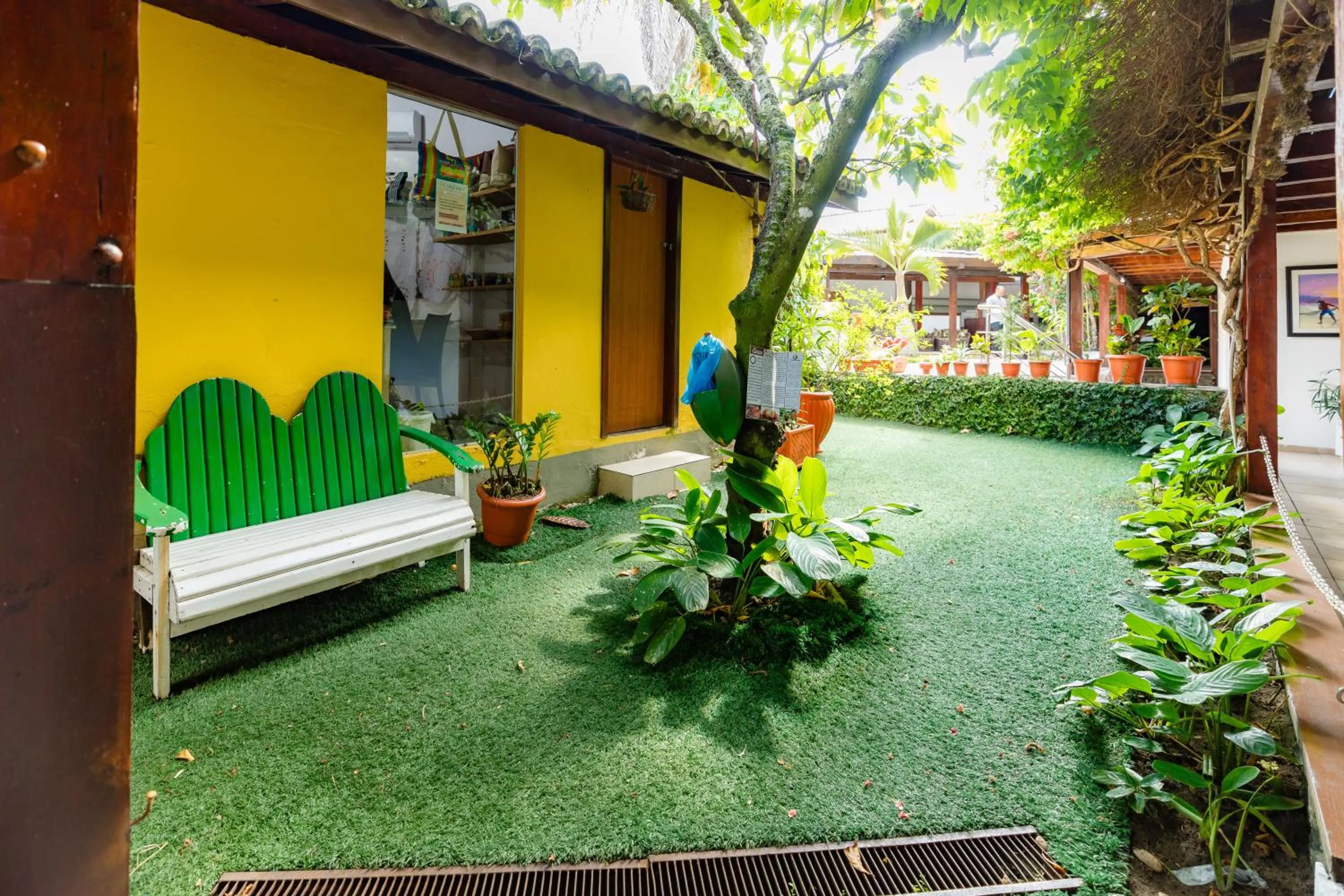 Natural landscape in Hotel Casa Blanca Porto Seguro