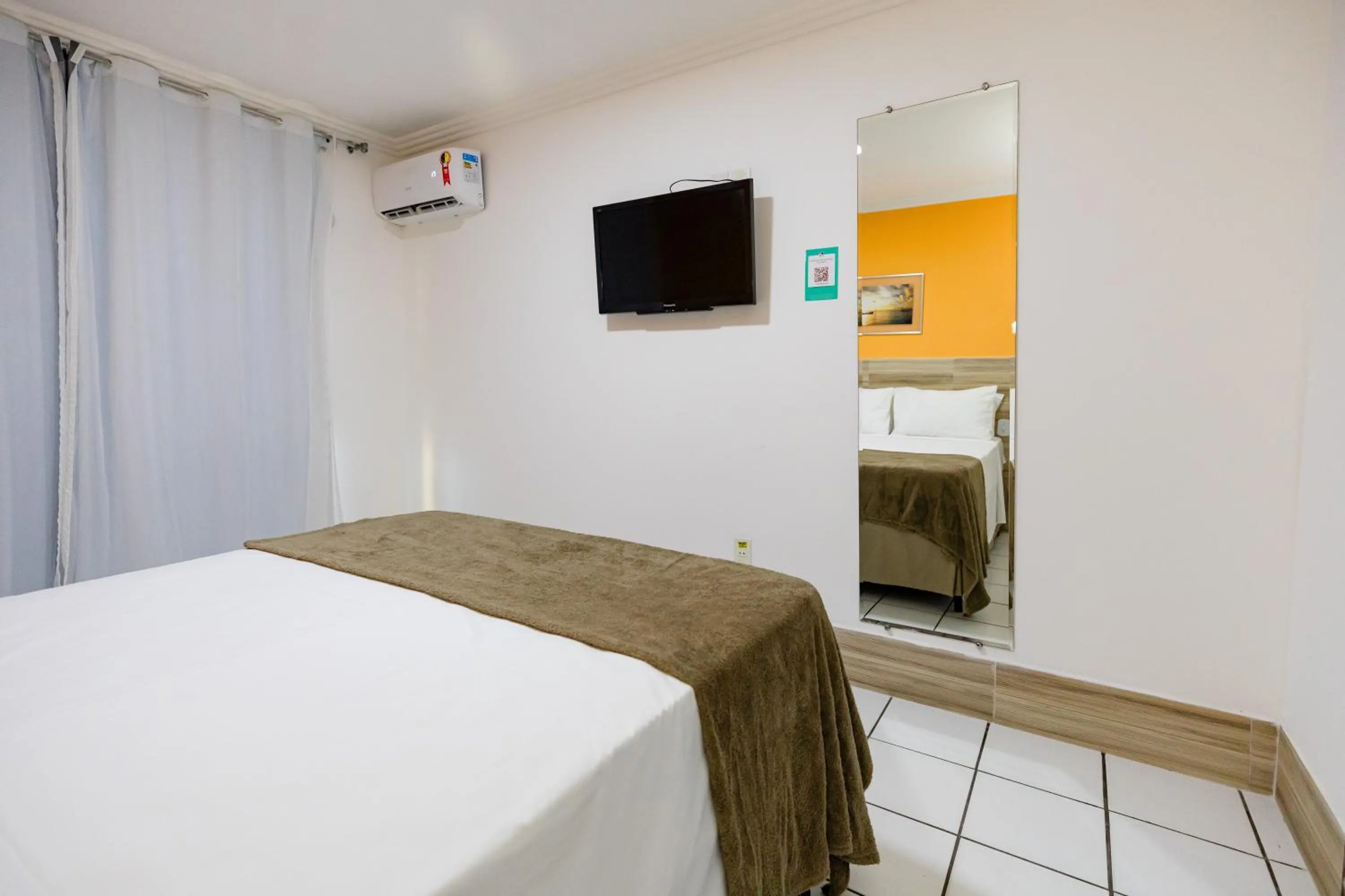 Bed in Hotel Casa Blanca Porto Seguro