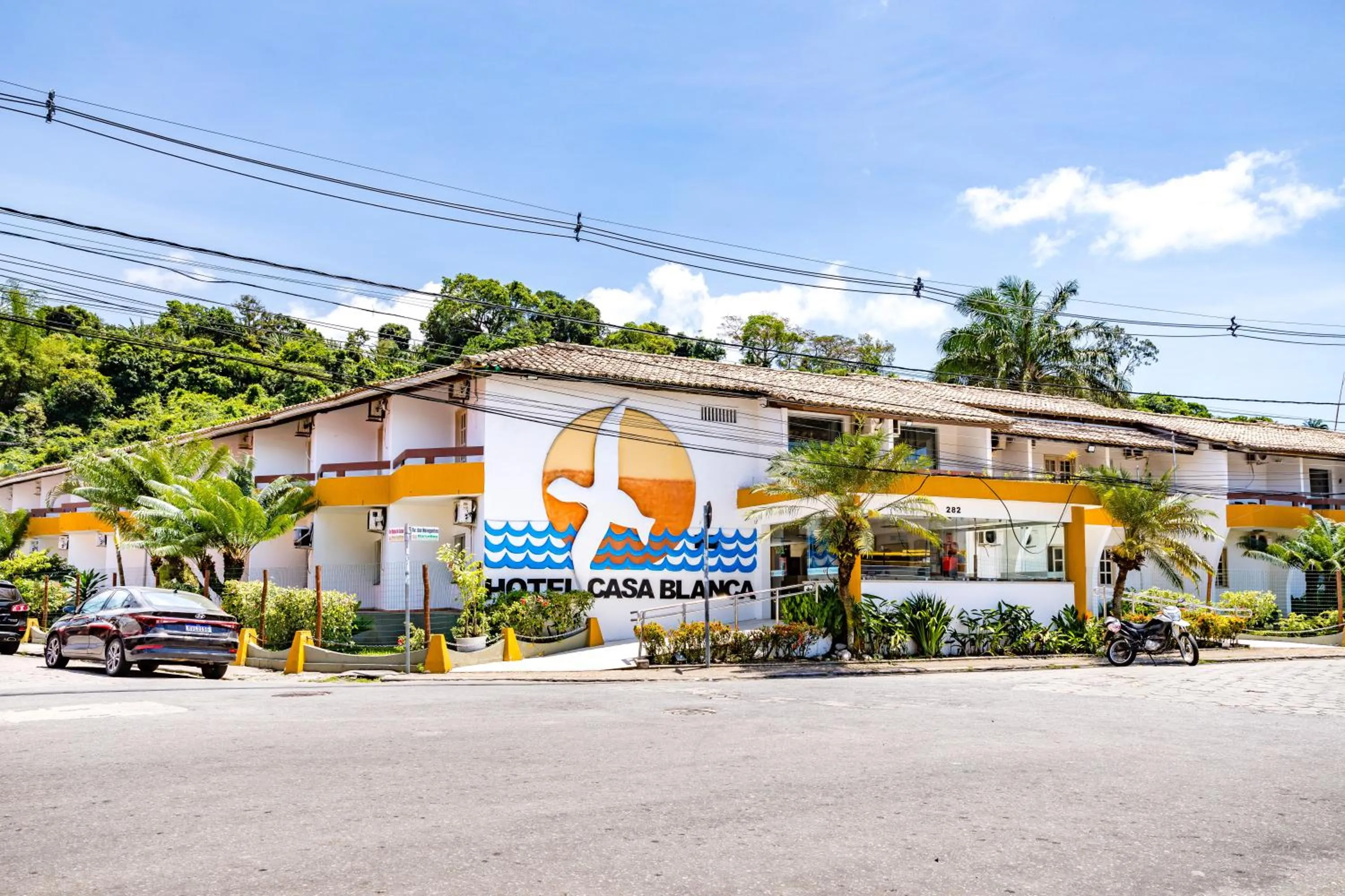 Property building in Hotel Casa Blanca Porto Seguro