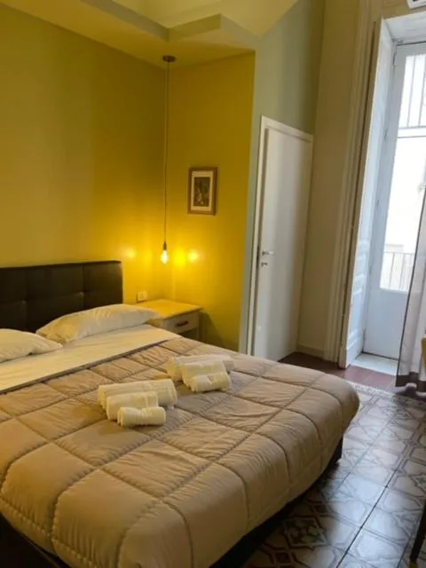 Bedroom, Bed in Umberto House Catania