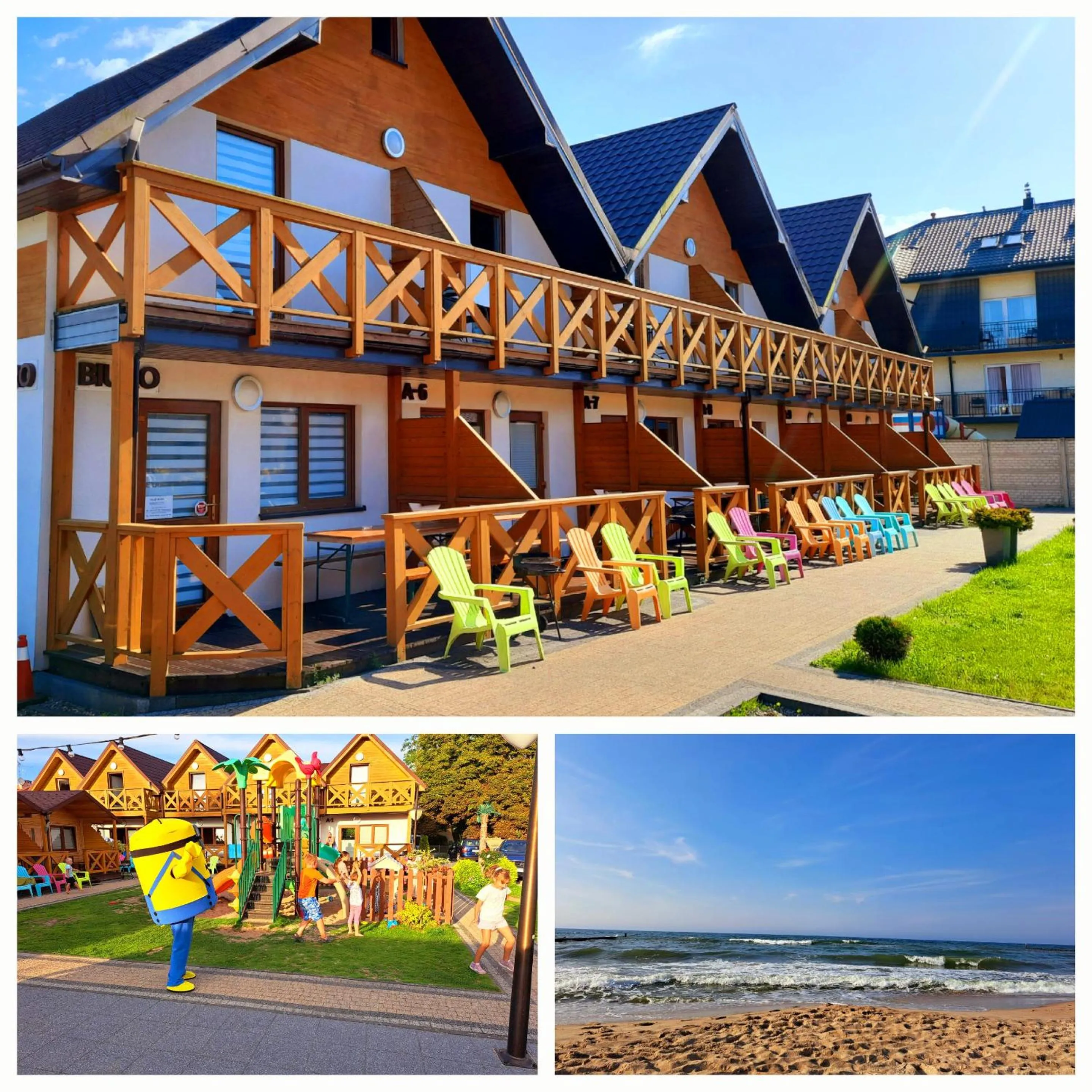 Property building in Tropikana Domki, Apartamenty