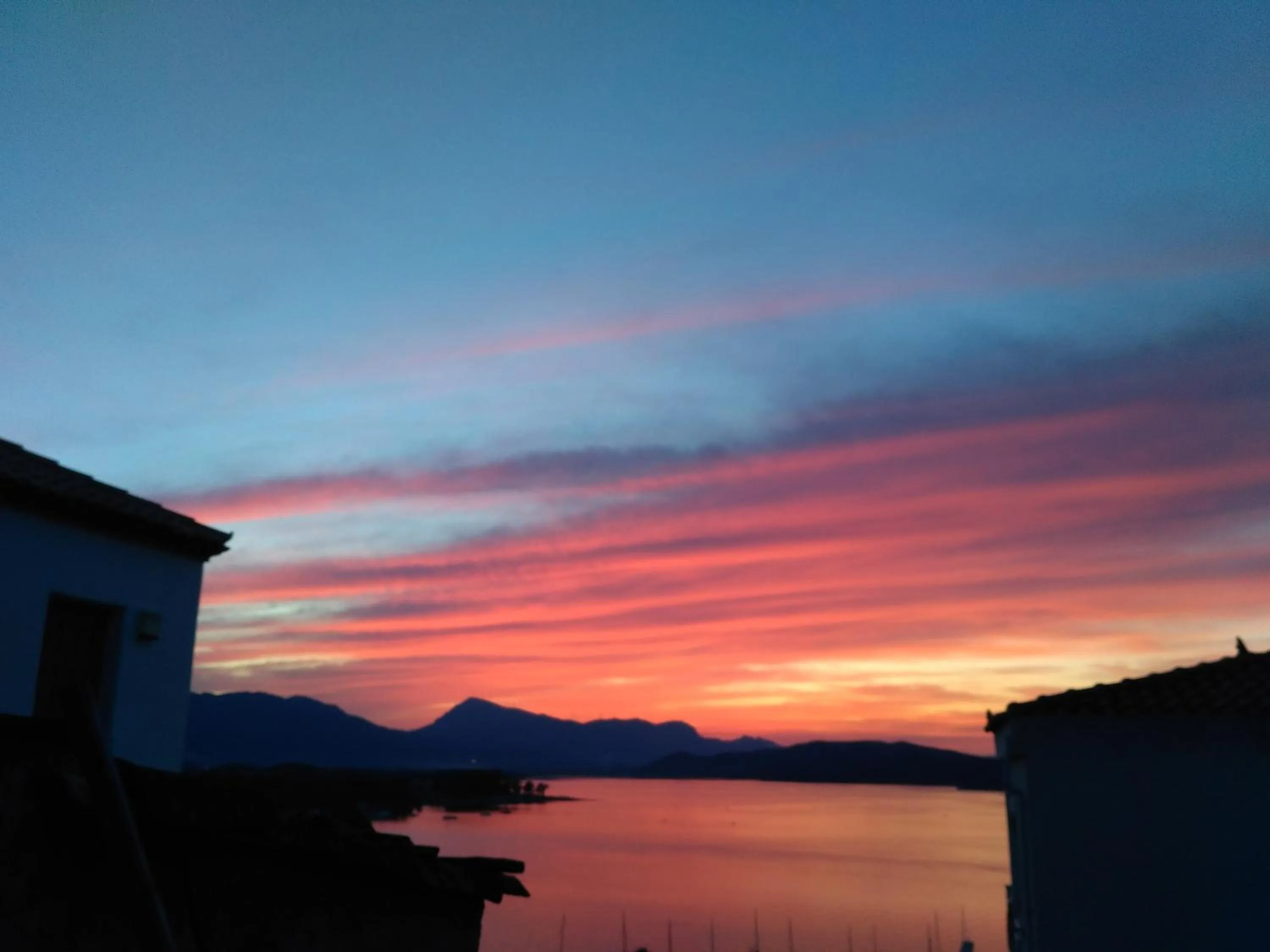 Sunset in Panoramic View