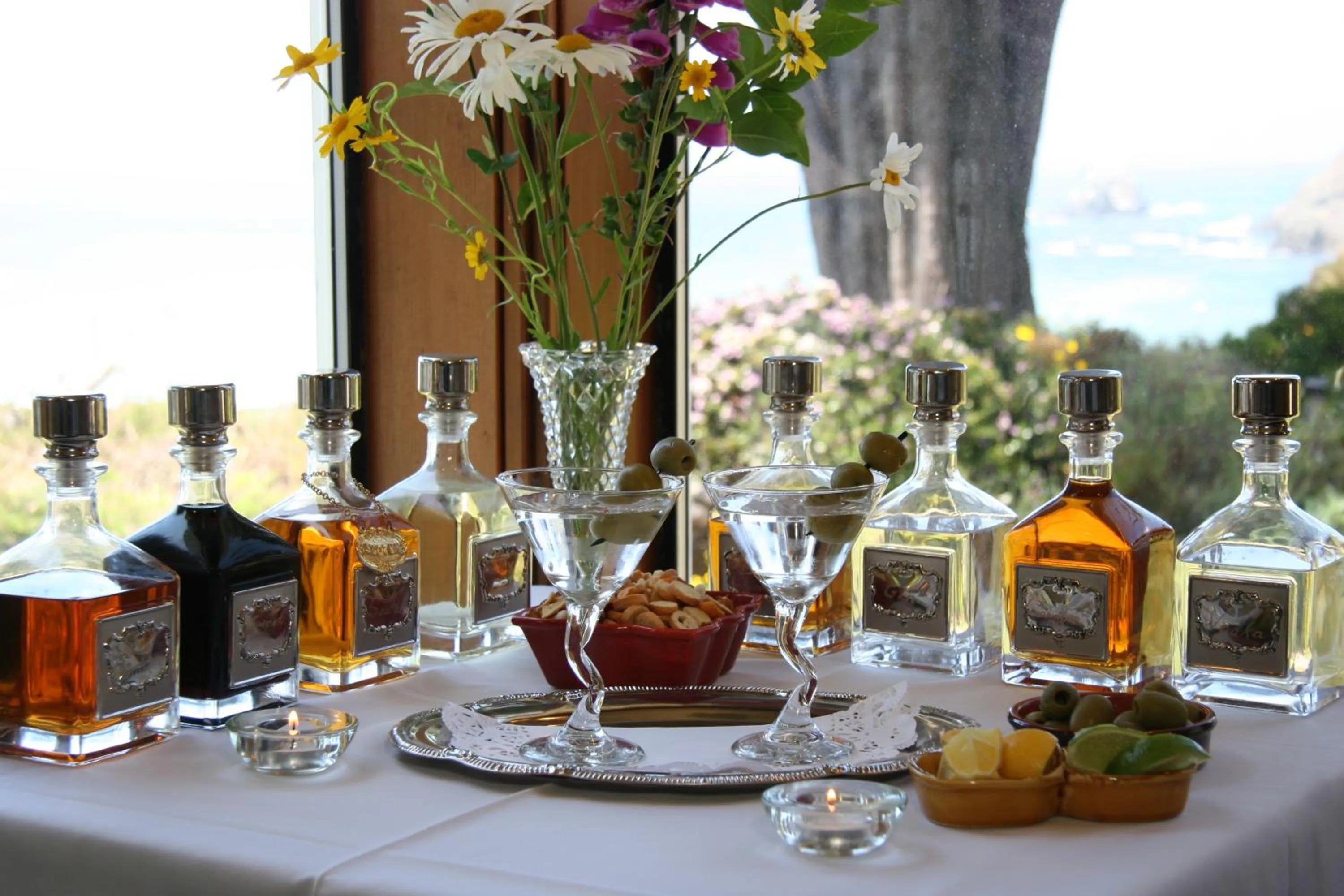 Alcoholic drinks in Elk Cove Inn & Spa