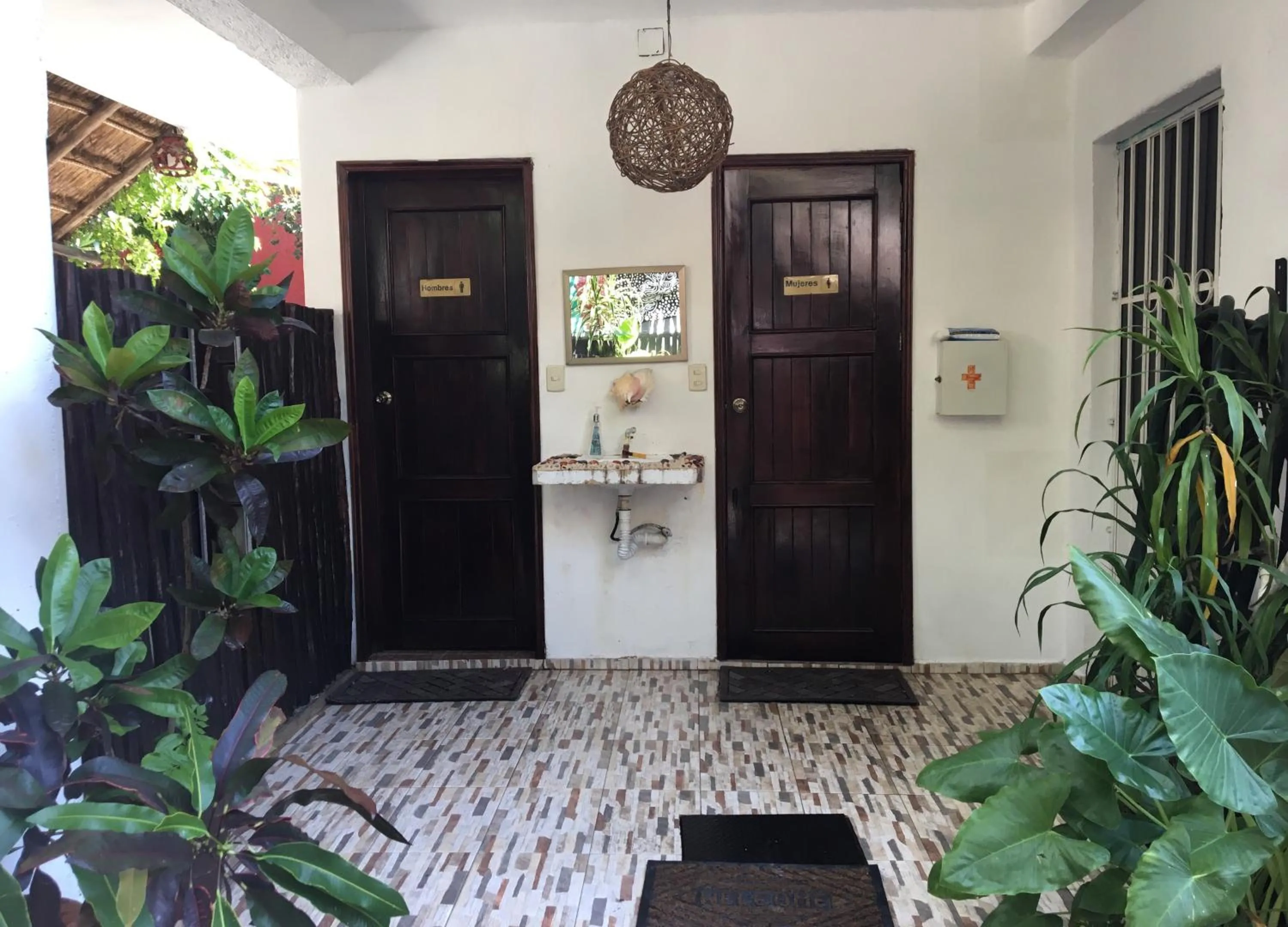 Bathroom in Hostal Cha Cha Cha