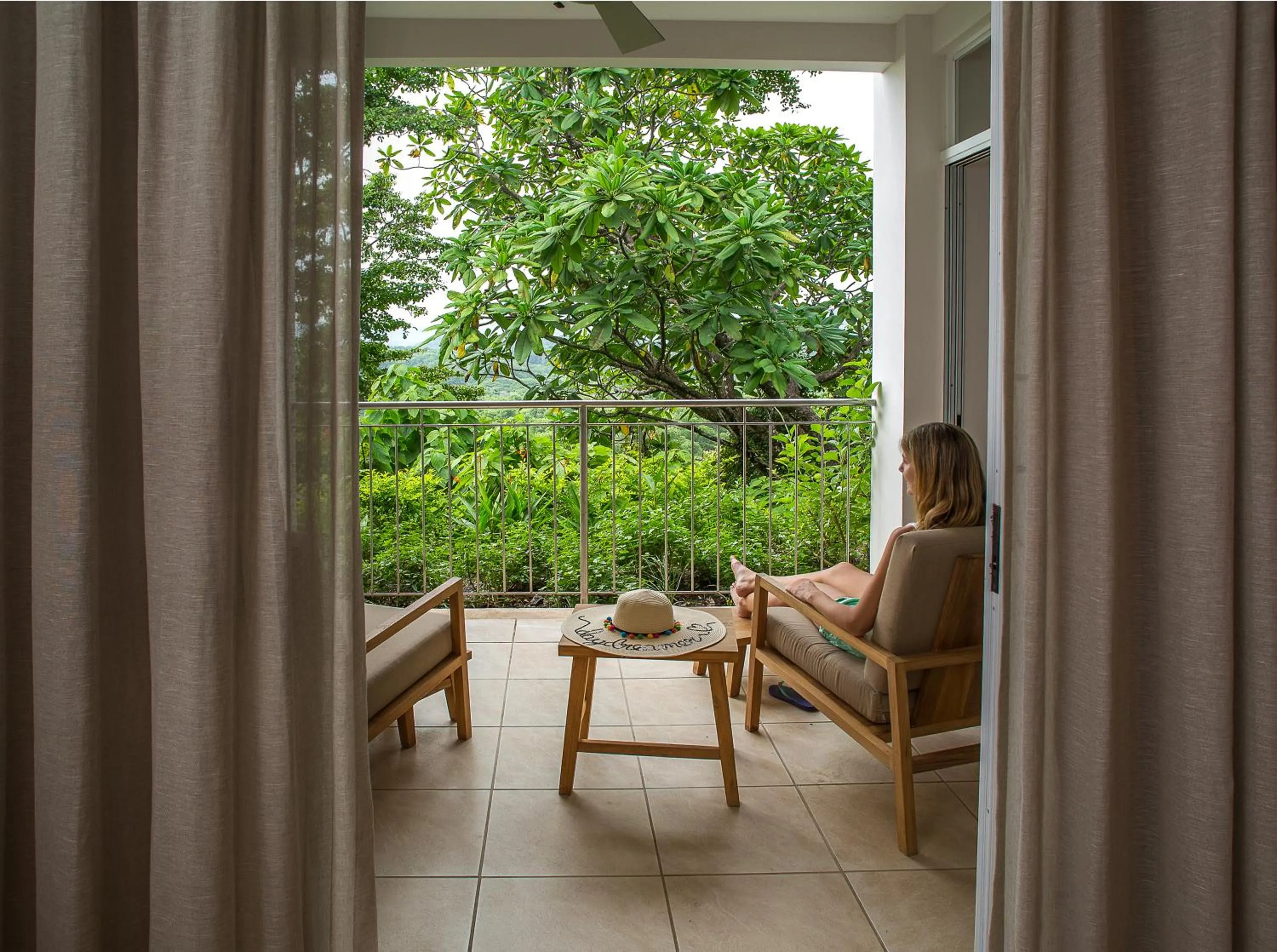 Balcony/Terrace in Hotel Boutique Lagarta Lodge