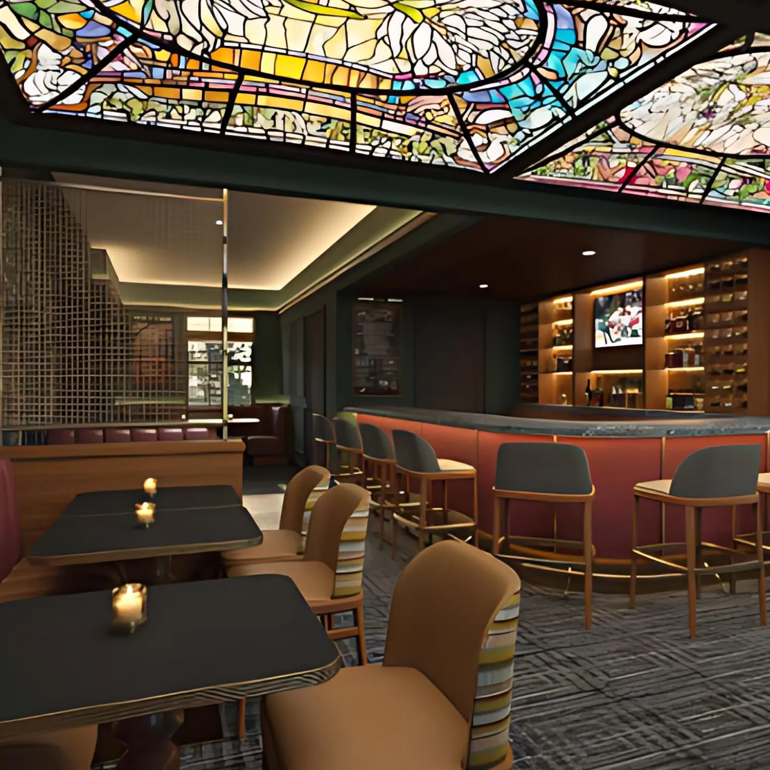 Restaurant/places to eat in La Tourelle Inn & Spa