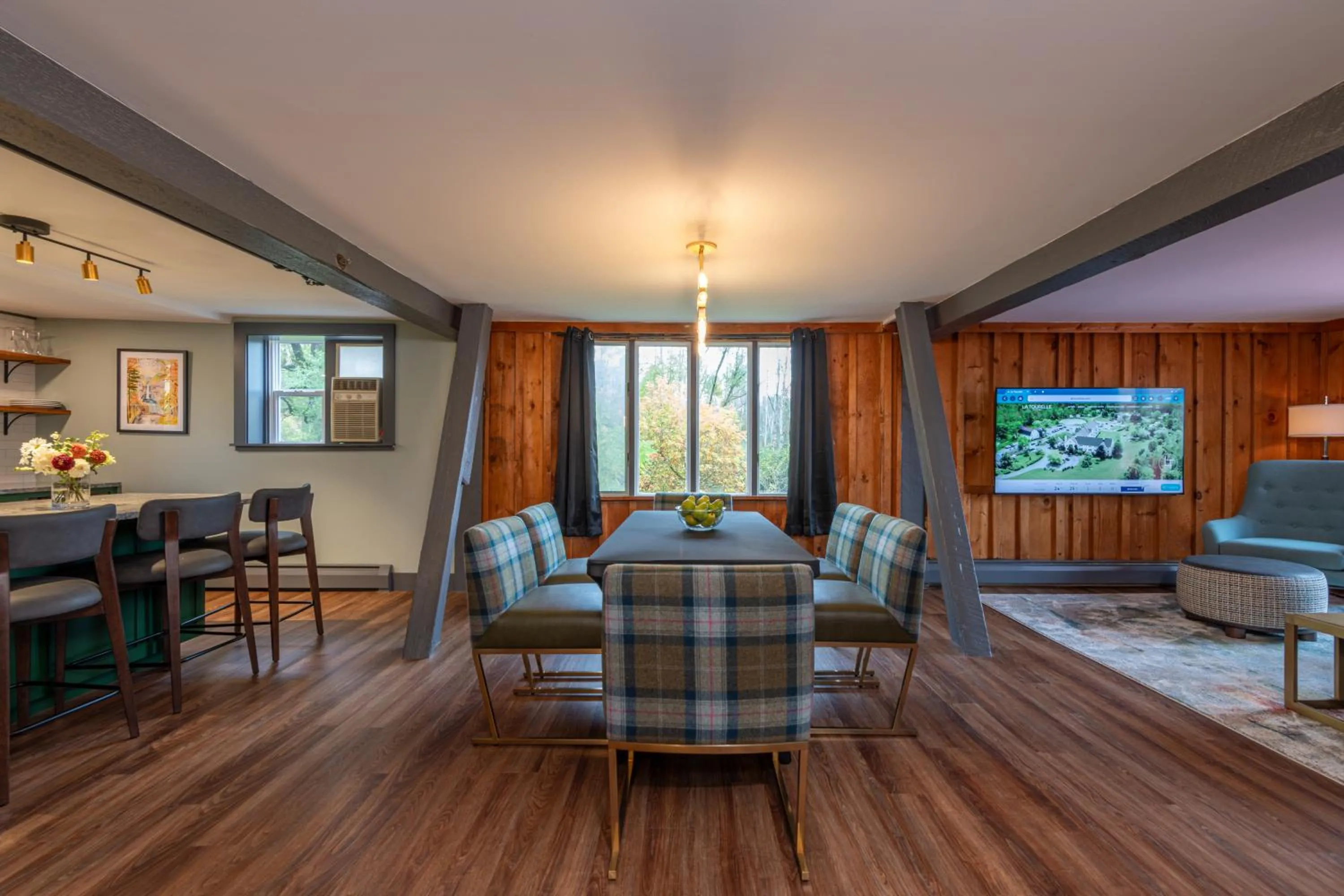 Seating area in La Tourelle Inn & Spa