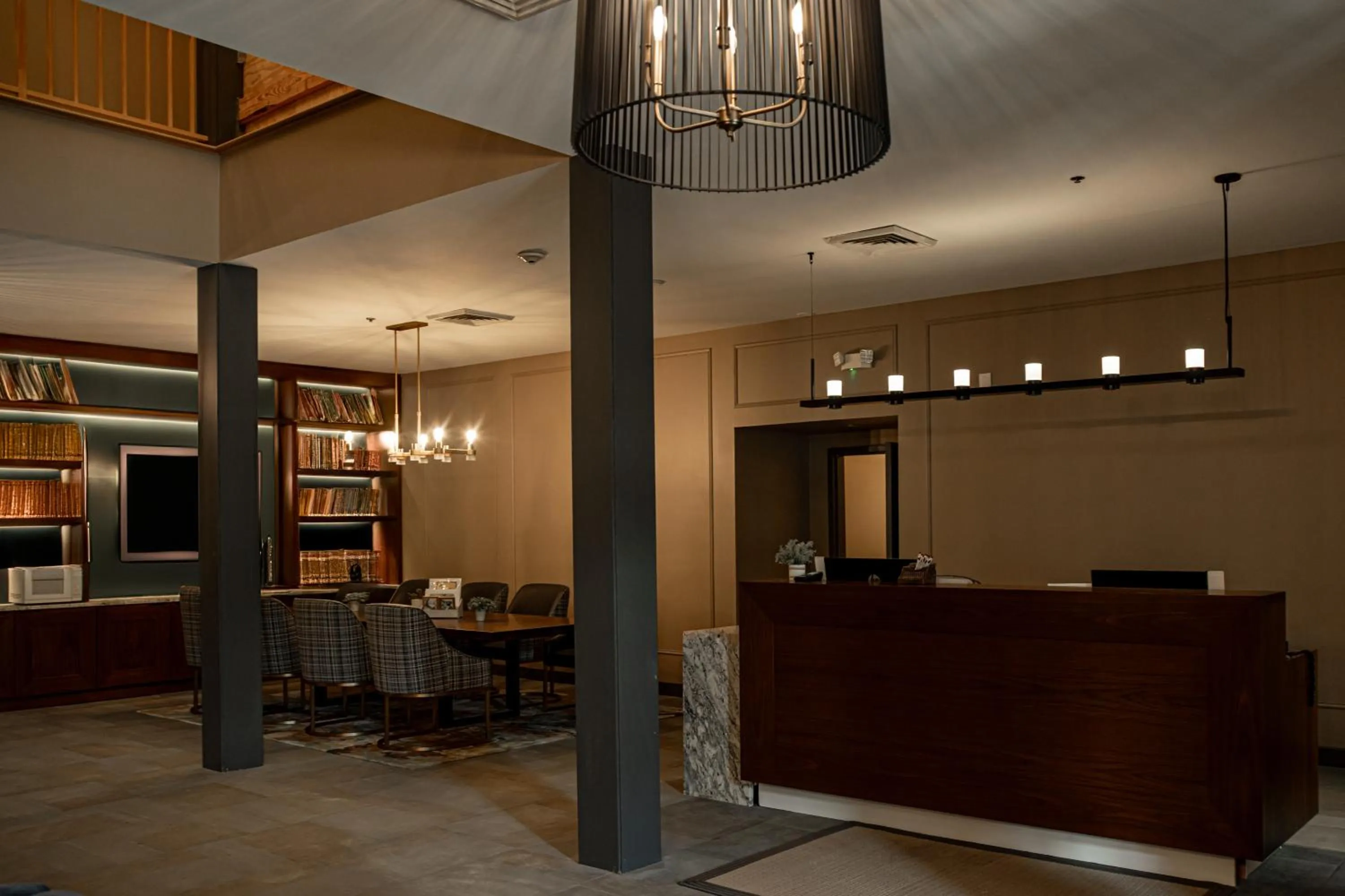 Lobby or reception in La Tourelle Inn & Spa