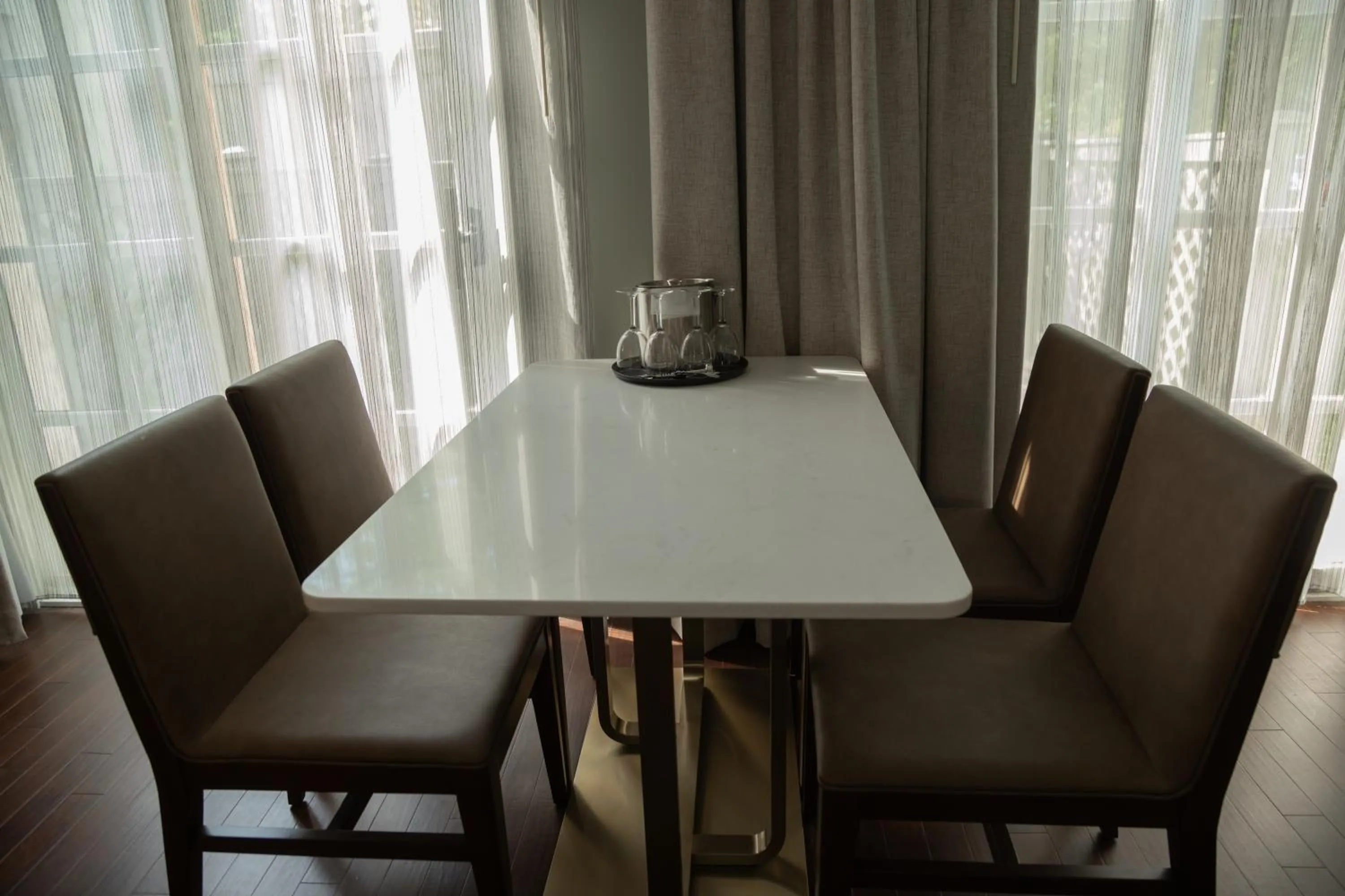 Dining area in La Tourelle Inn & Spa