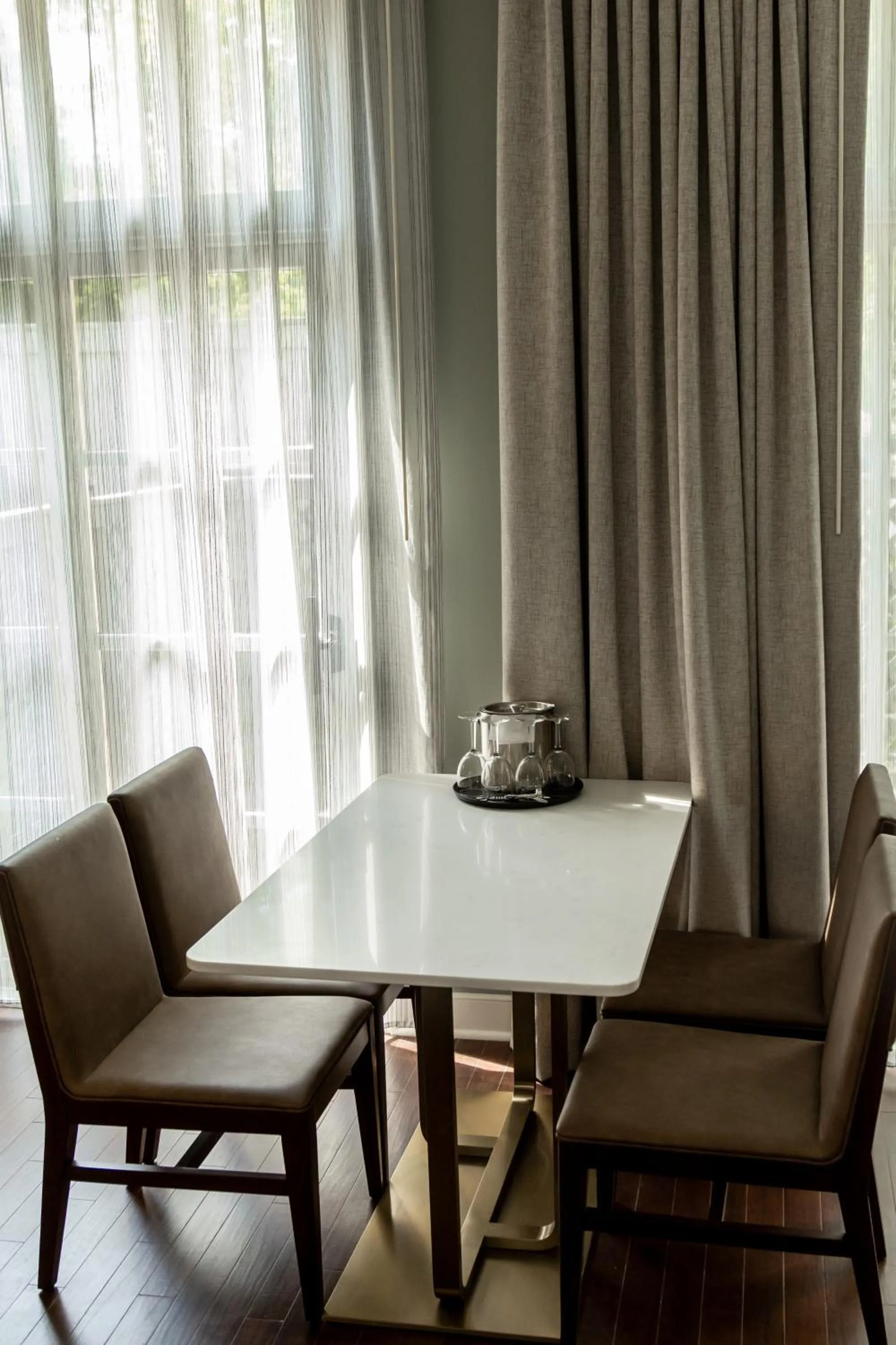 Dining area in La Tourelle Inn & Spa