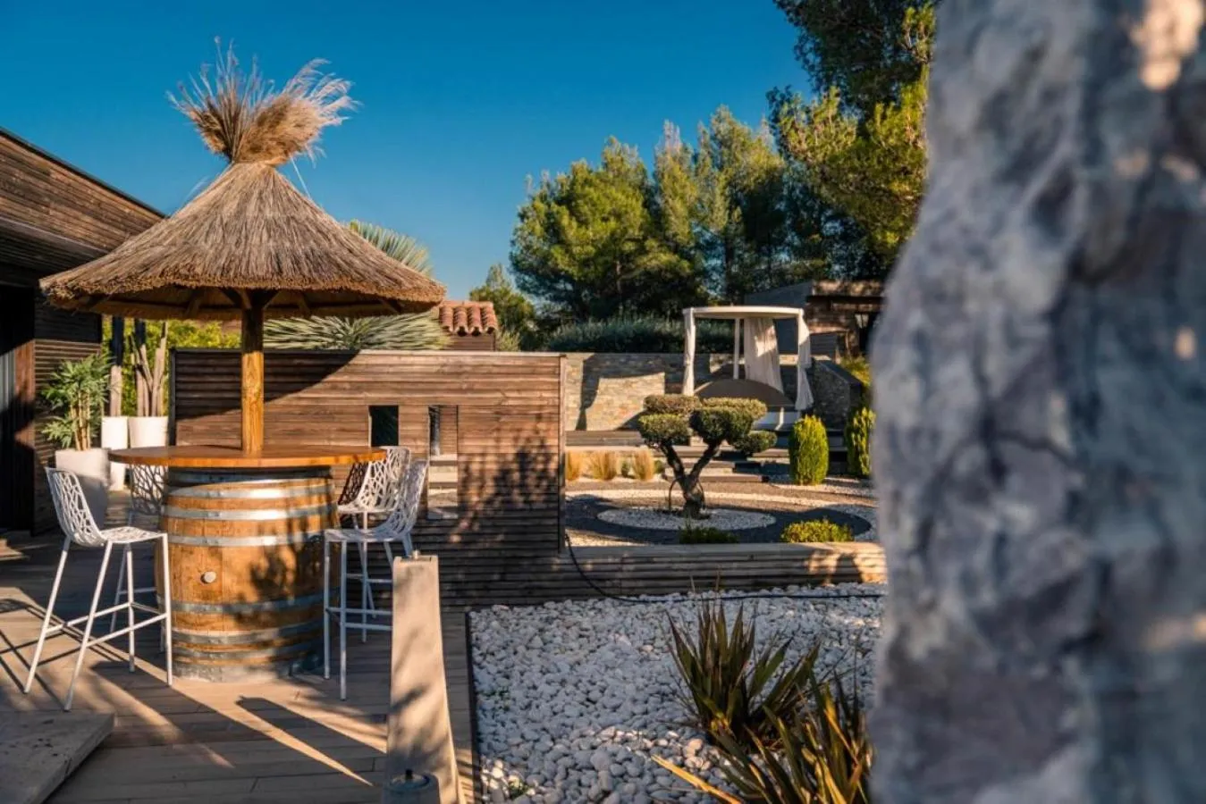 Garden in Mas des Cigales