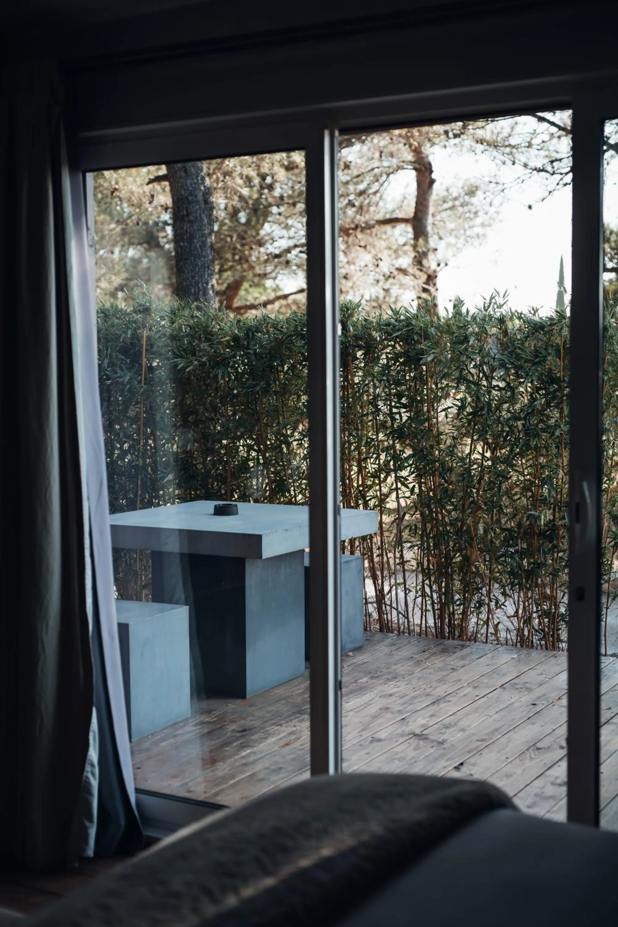 View (from property/room) in Mas des Cigales