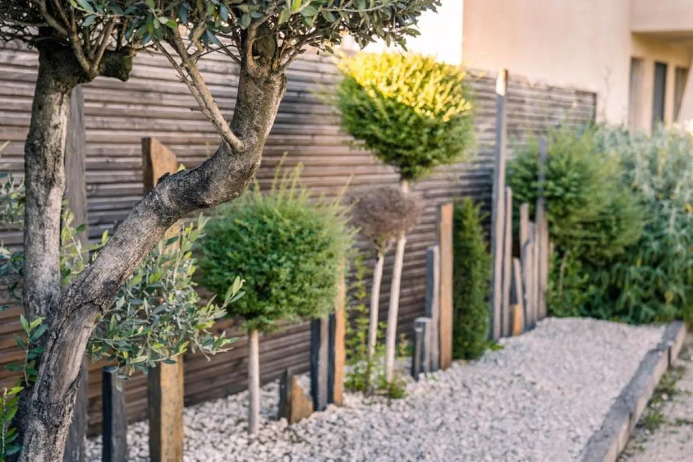 Natural landscape in Mas des Cigales