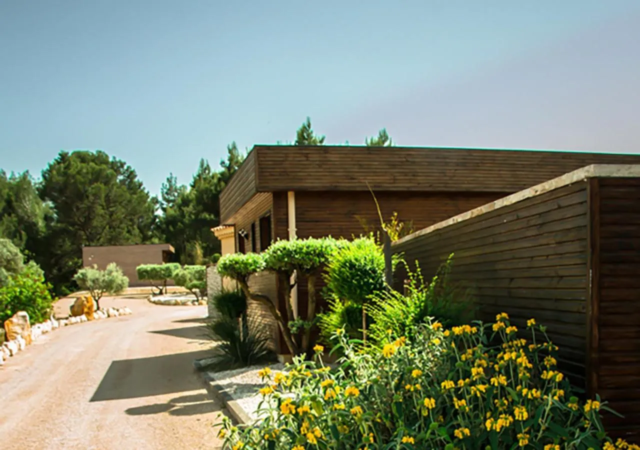 Natural landscape in Mas des Cigales