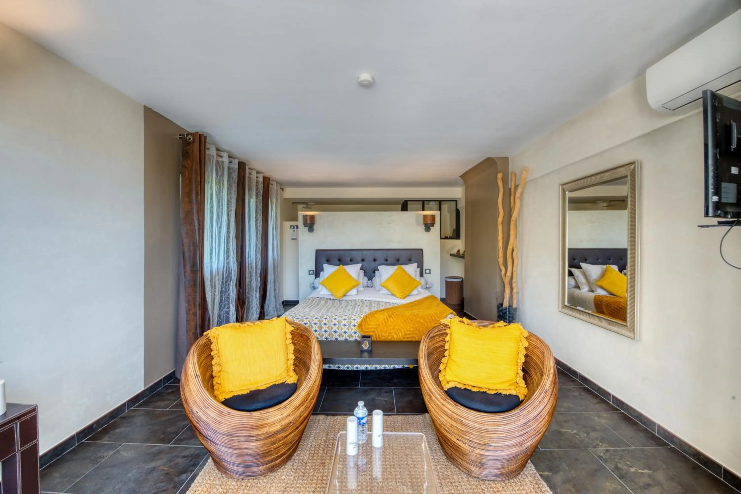 Bed in Mas des Cigales