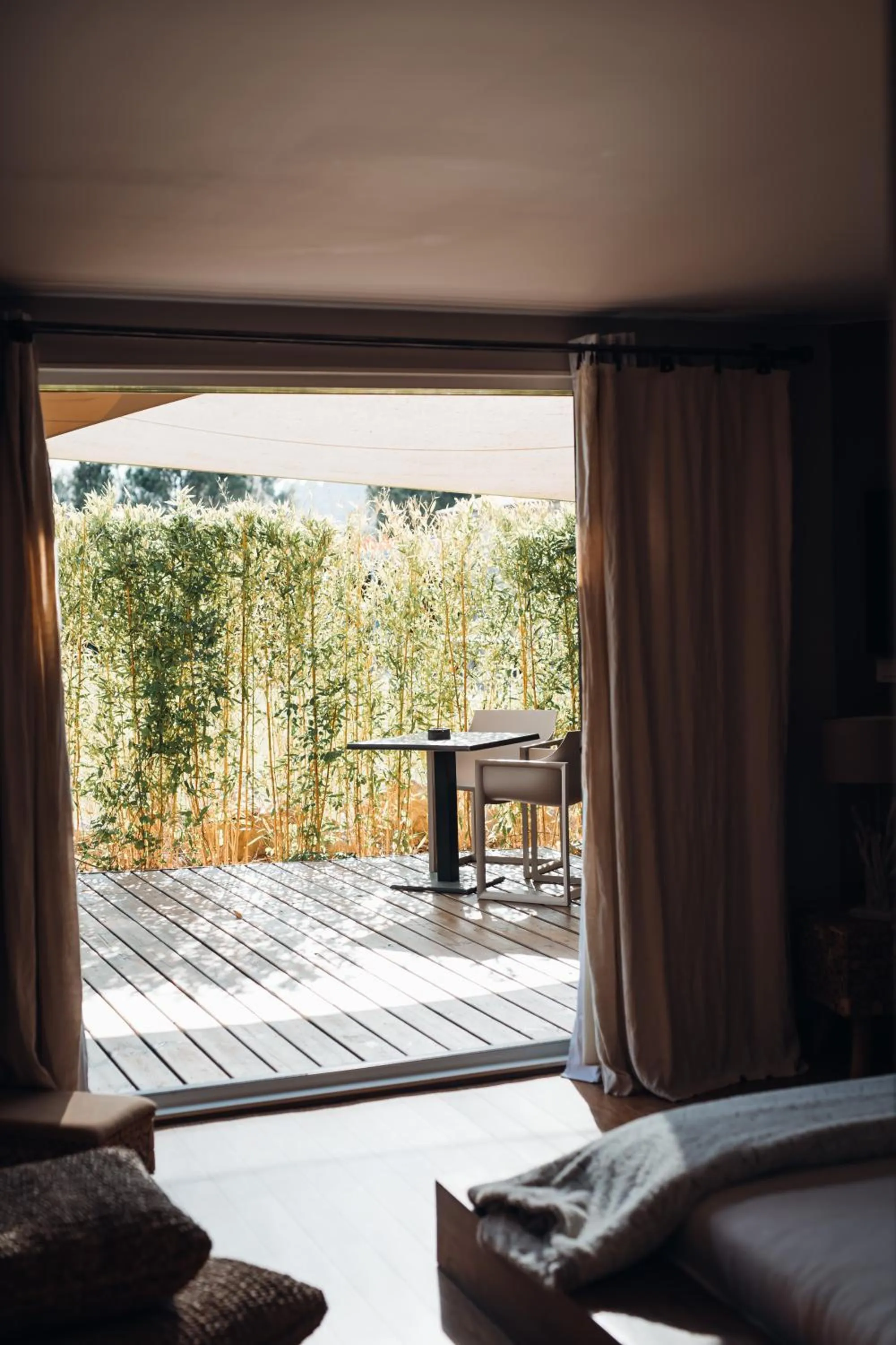 Natural landscape in Mas des Cigales