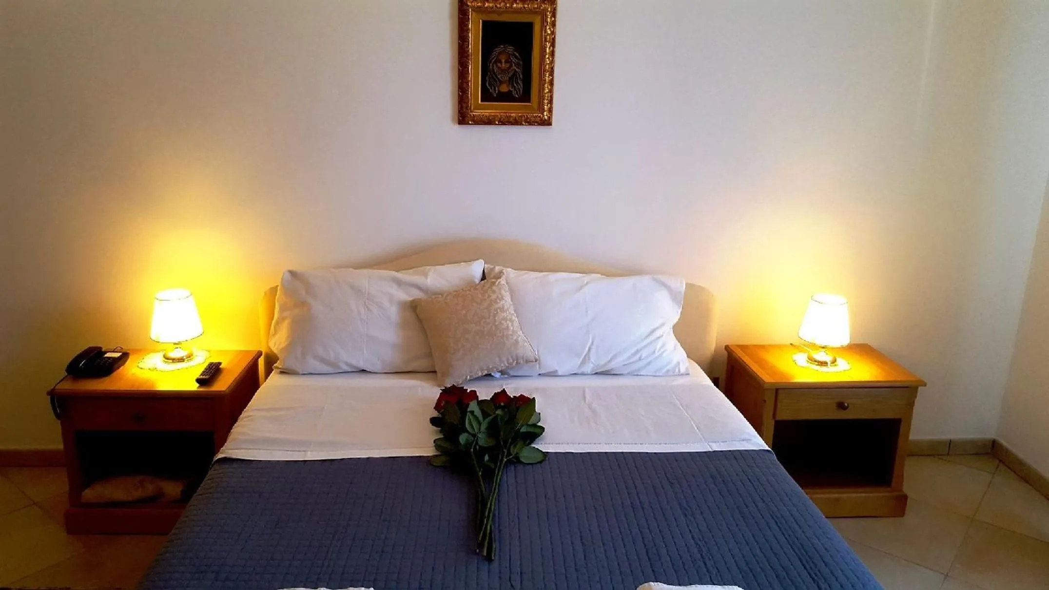 Bed in Palazzo Zimatore Residenza D'Epoca