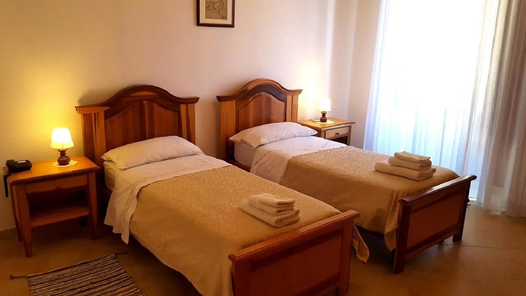 Bed in Palazzo Zimatore Residenza D'Epoca