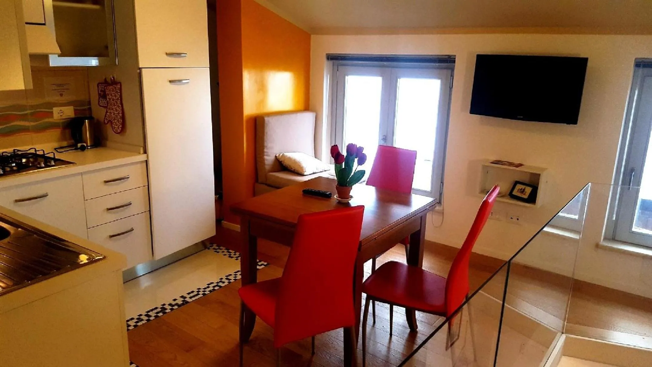 TV and multimedia in Palazzo Zimatore Residenza D'Epoca